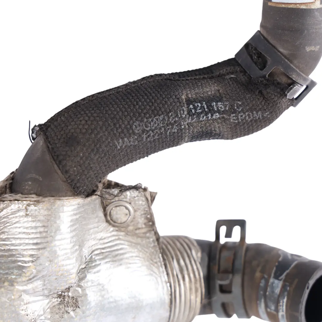 Manguera Tubo Radiador Refrigerante 2.0 TFSI para Audi TTS 8J con número de pieza 8J0121156A Audi TTS 8J Manguera Tubo Radiador Refrigerante 2.0 TFSI - SKU 8J0121156A - Número de pieza 8J0121156A