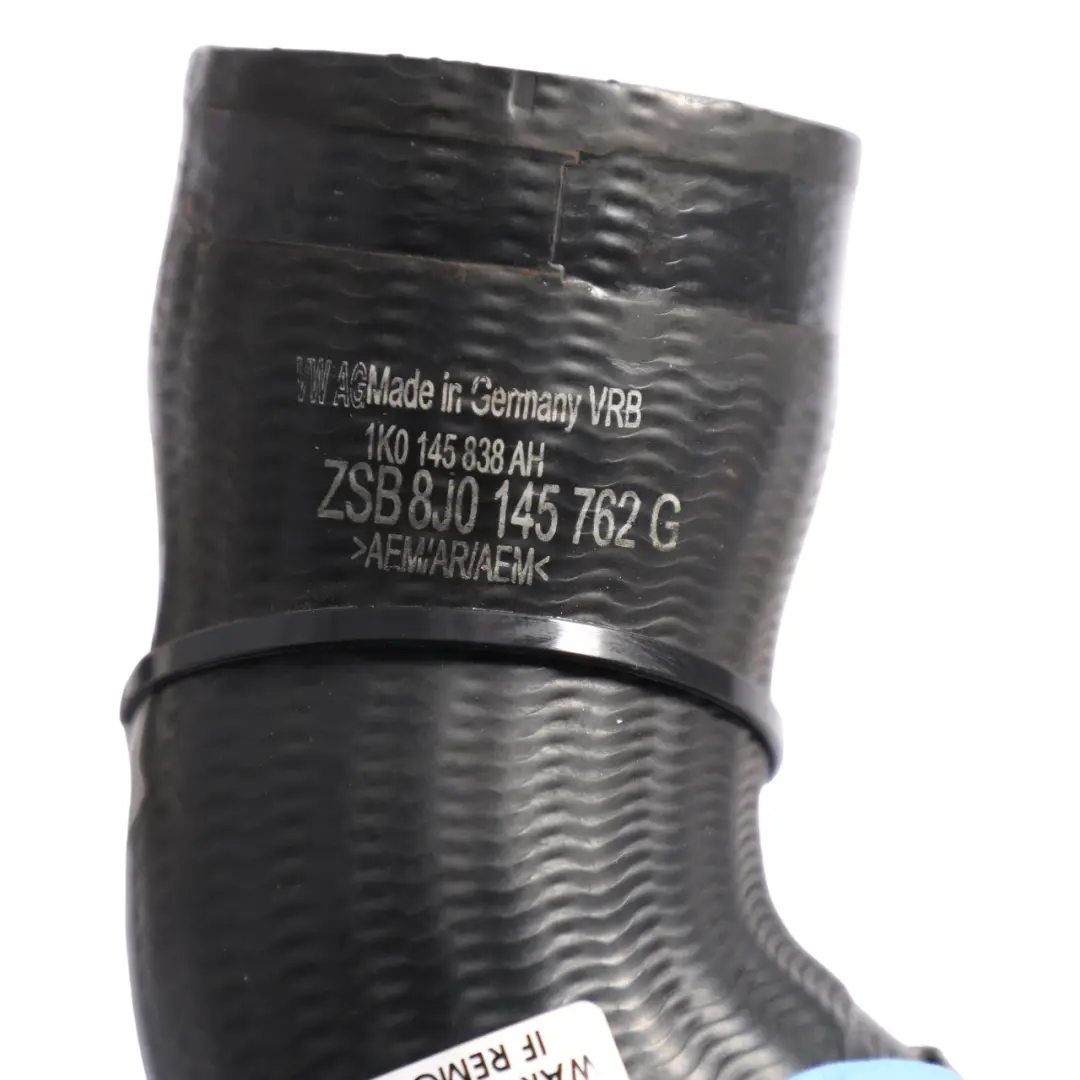 Audi TT 8J Intercooler Air Charge Intake Pipe Hose Line Petrol - SKU 8J0145762G - Part number 8J0145762G