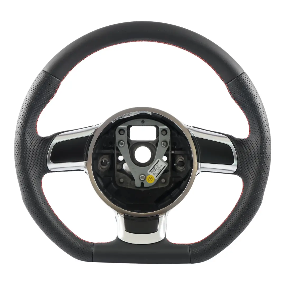 Audi TT 8J Volante NUOVO Pelle Nera Fondo Piatto - SKU 8J0419091-3 - Numero di parte 8J0419091