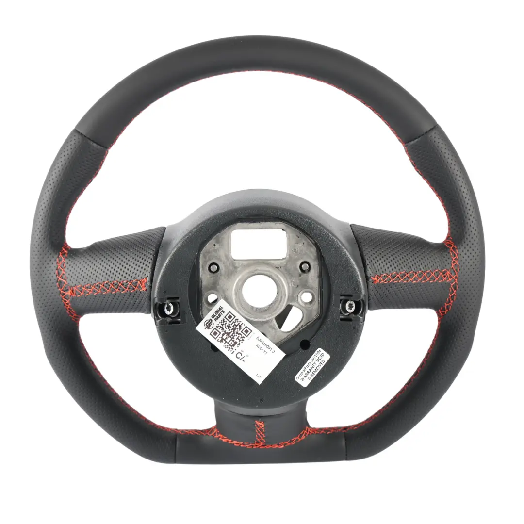 NUOVO Pelle Nera Fondo Piatto per Audi TT 8J Volante con numero di parte 8J0419091 Audi TT 8J Volante NUOVO Pelle Nera Fondo Piatto - SKU 8J0419091-3 - Numero di parte 8J0419091