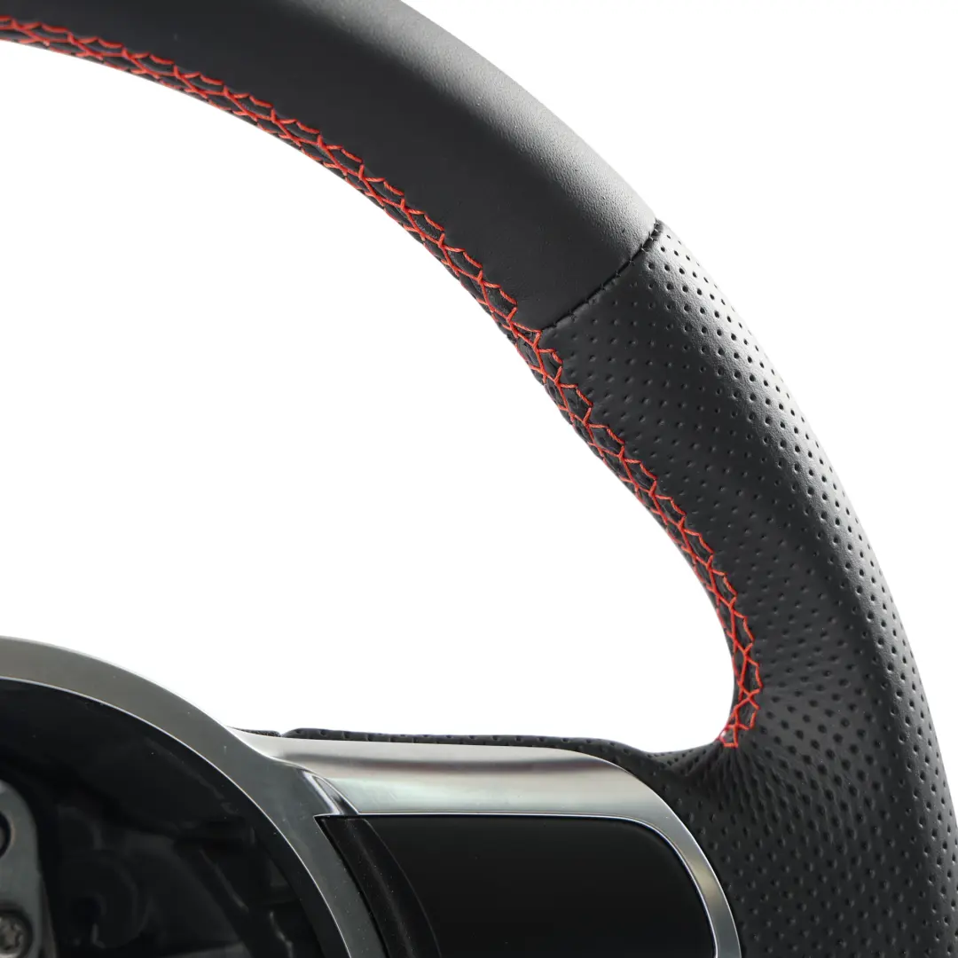 NUOVO Pelle Nera Fondo Piatto per Audi TT 8J Volante con numero di parte 8J0419091 Audi TT 8J Volante NUOVO Pelle Nera Fondo Piatto - SKU 8J0419091-3 - Numero di parte 8J0419091