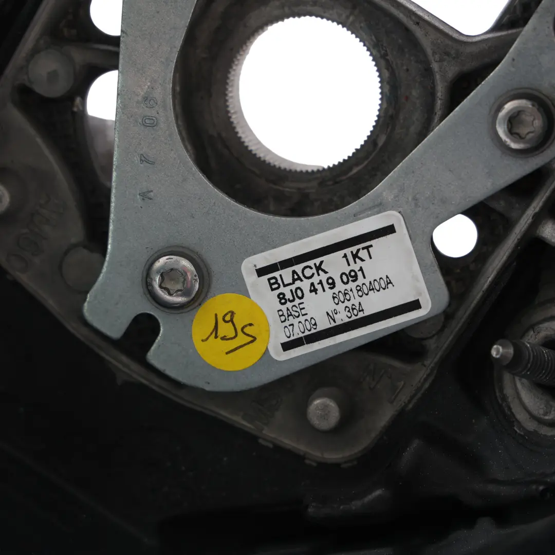 Audi TT 8J Lenkrad NEU Schwarz Leder Flacher Boden - SKU 8J0419091-3 - Teilenummer 8J0419091