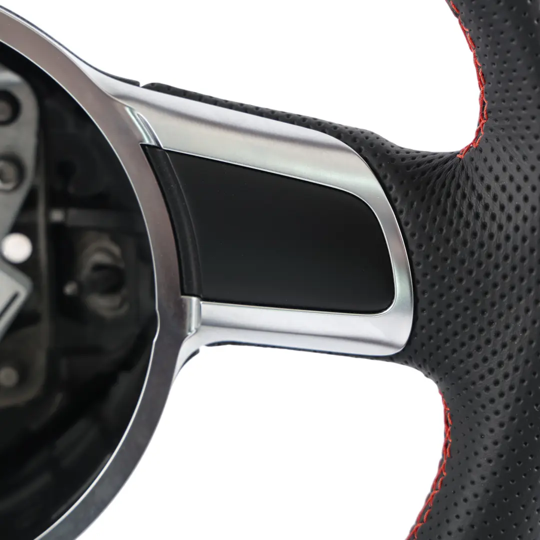 Audi TT 8J Volant NEUF Cuir Noir Fond Plat - SKU 8J0419091-3 - Numéro de pièce 8J0419091