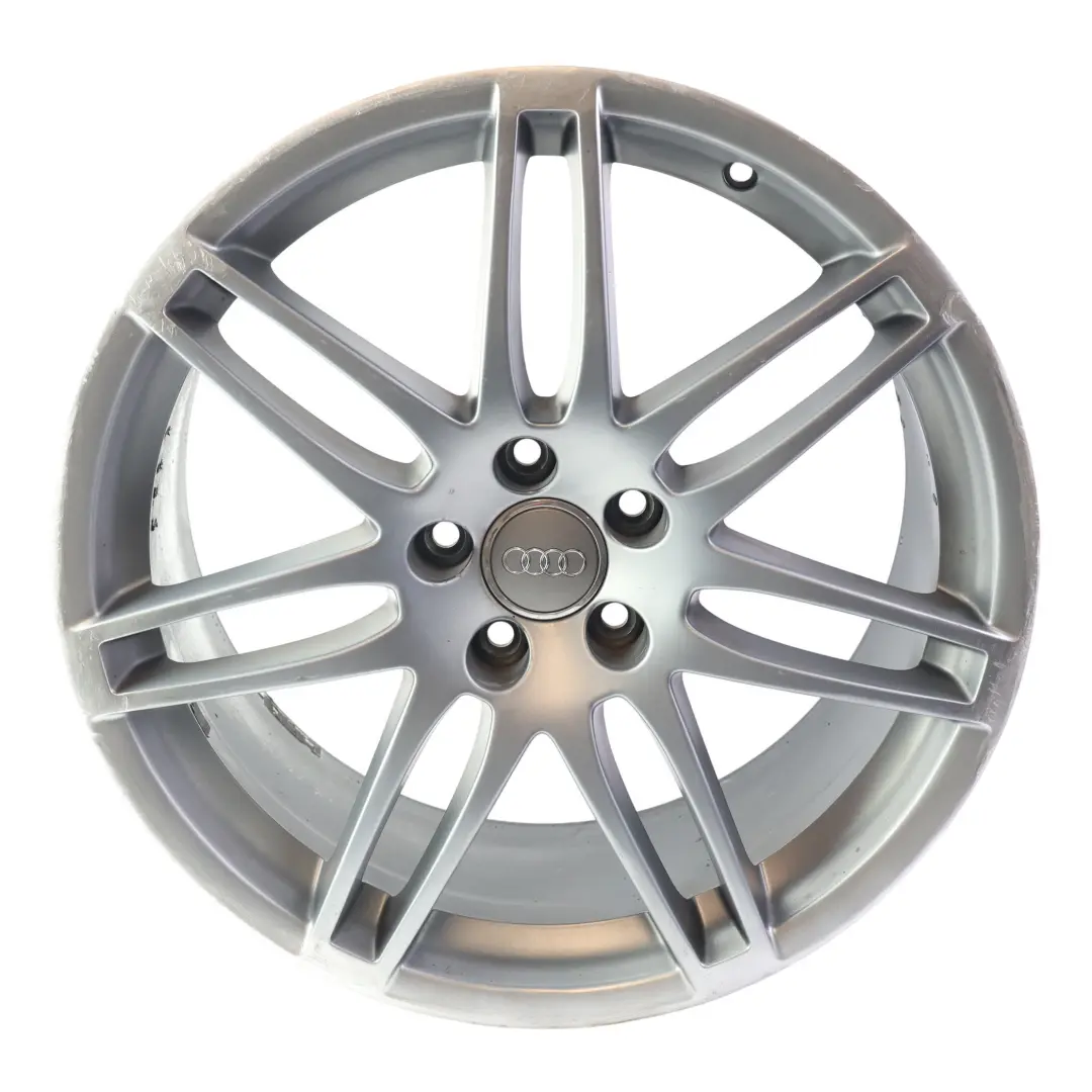 TTRS 8J Alloy Wheel Rim Silver 19" 9J ET:52 7 Twin Spoke to Audi TT with Part number 8J0601025AG Audi TT TTRS 8J Alloy Wheel Rim Silver 19" 9J ET:52 7 Twin Spoke - SKU 8J0601025AG-10 - Part number 8J0601025AG
