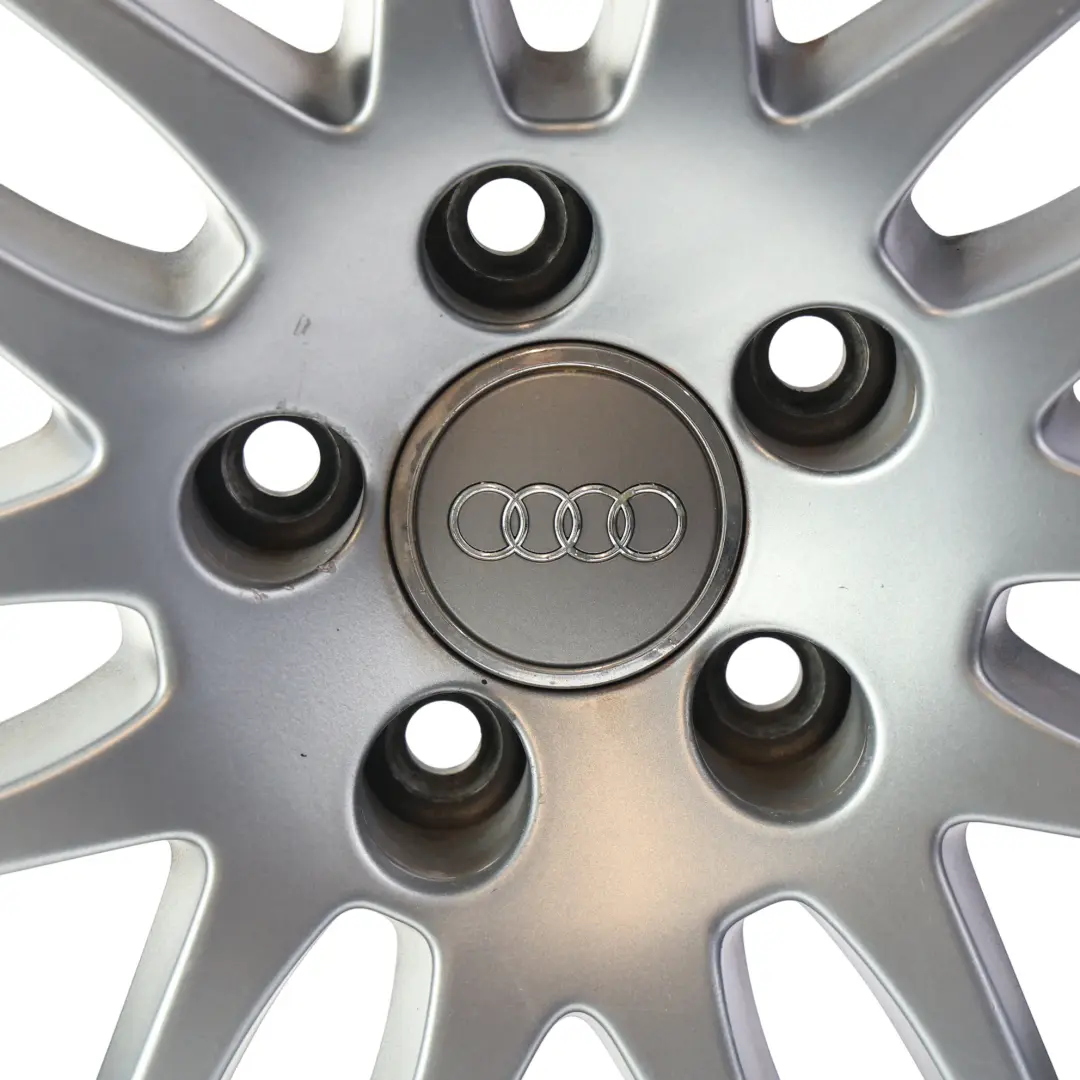 TTRS 8J Alloy Wheel Rim Silver 19" 9J ET:52 7 Twin Spoke to Audi TT with Part number 8J0601025AG Audi TT TTRS 8J Alloy Wheel Rim Silver 19" 9J ET:52 7 Twin Spoke - SKU 8J0601025AG-10 - Part number 8J0601025AG
