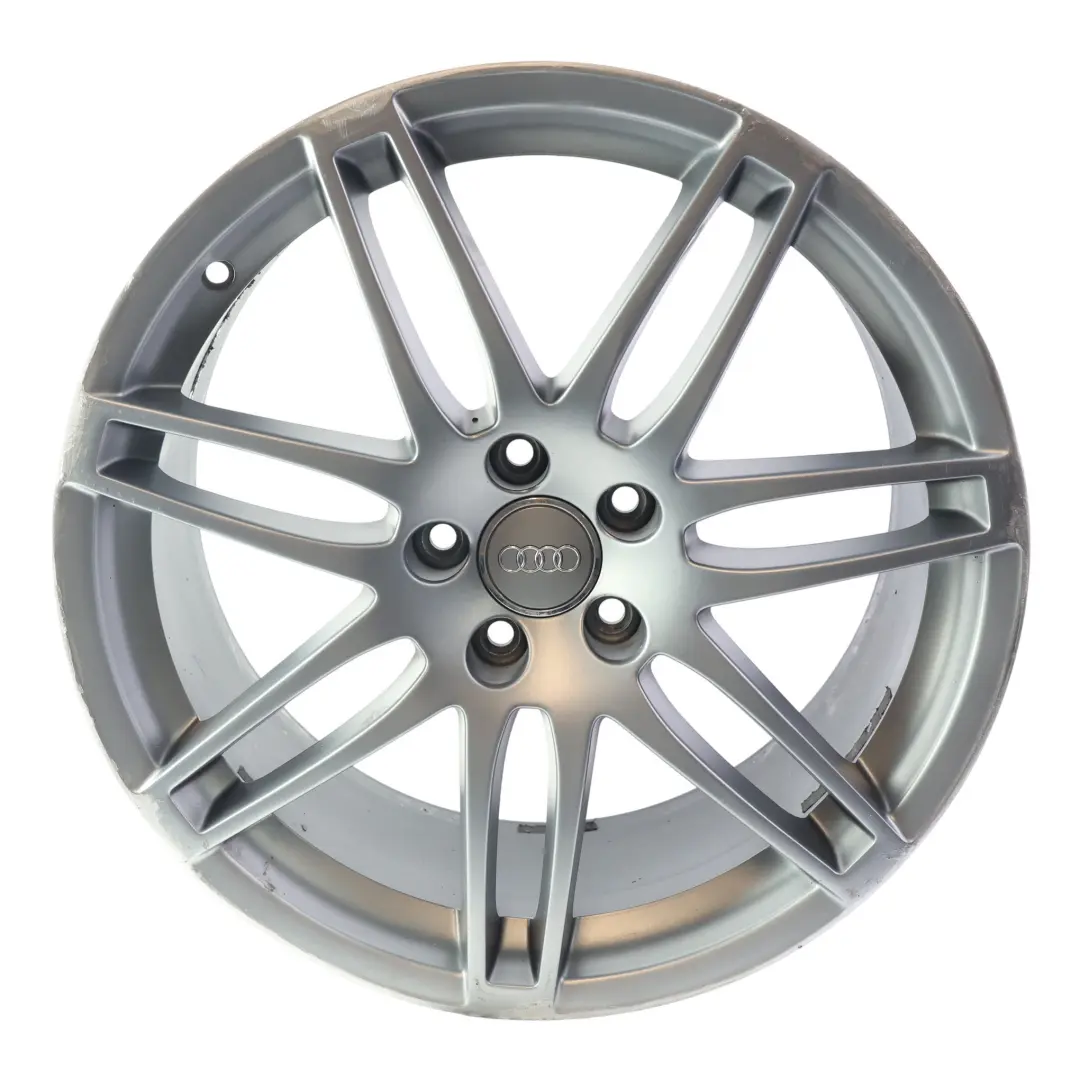 TTRS 8J Alloy Wheel Rim Silver 19" 9J ET:52 7 Twin Spoke to Audi TT with Part number 8J0601025AG Audi TT TTRS 8J Alloy Wheel Rim Silver 19" 9J ET:52 7 Twin Spoke - SKU 8J0601025AG-9 - Part number 8J0601025AG