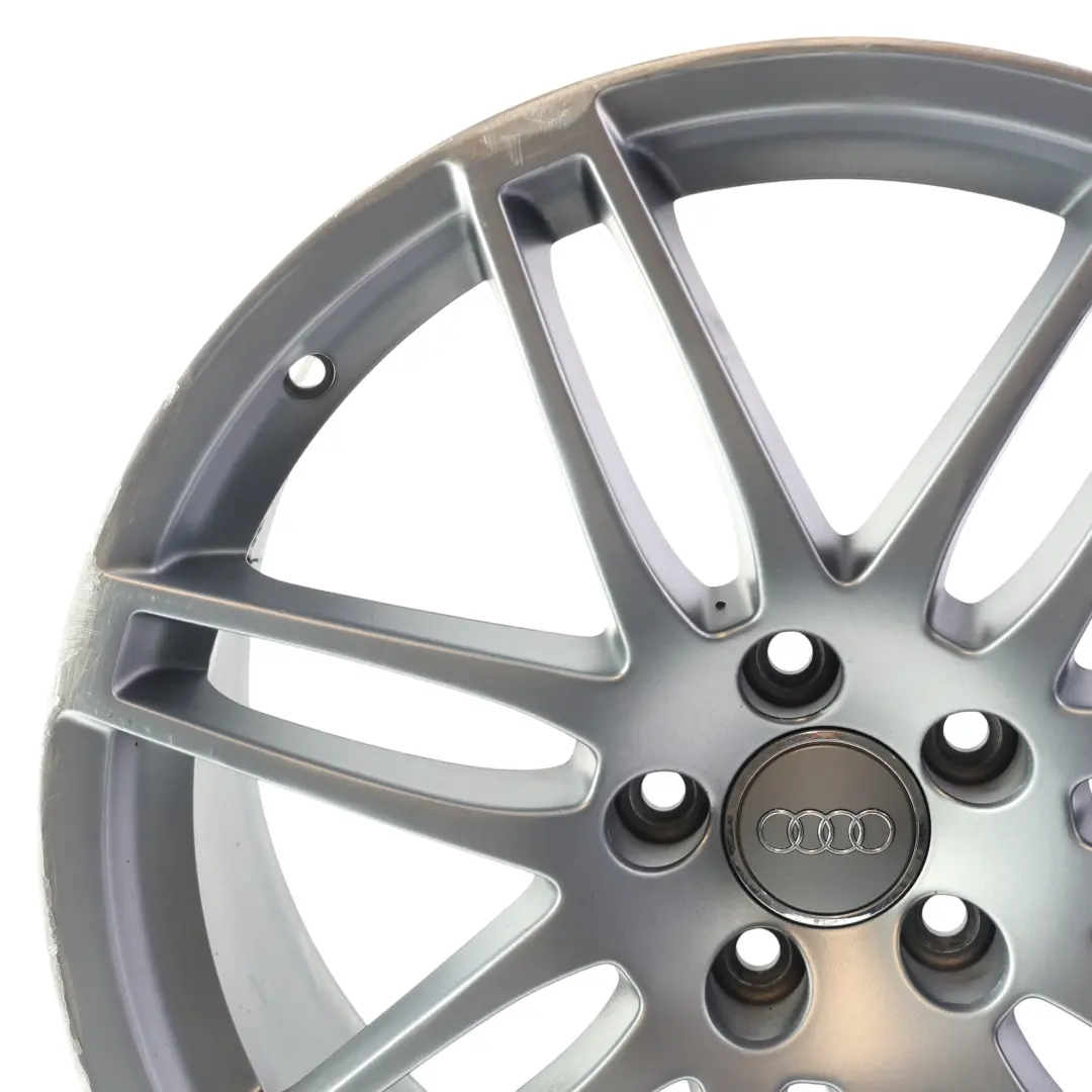 Audi TT TTRS 8J Alloy Wheel Rim Silver 19" 9J ET:52 7 Twin Spoke - SKU 8J0601025AG-9 - Part number 8J0601025AG