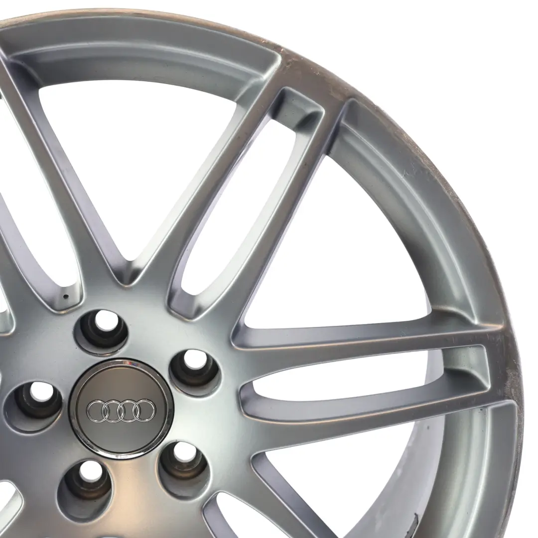 Audi TT TTRS 8J Alloy Wheel Rim Silver 19" 9J ET:52 7 Twin Spoke - SKU 8J0601025AG-9 - Part number 8J0601025AG