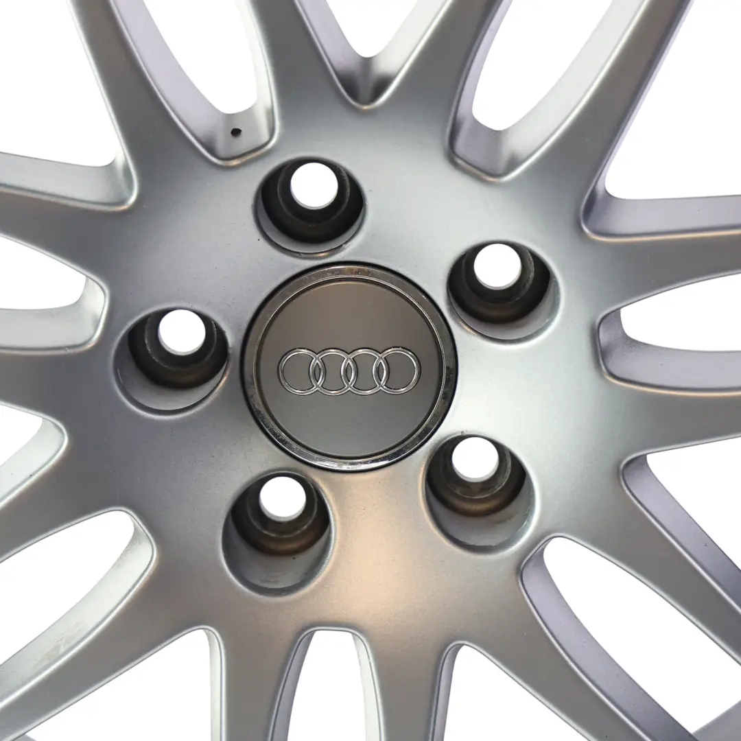 TTRS 8J Alloy Wheel Rim Silver 19" 9J ET:52 7 Twin Spoke to Audi TT with Part number 8J0601025AG Audi TT TTRS 8J Alloy Wheel Rim Silver 19" 9J ET:52 7 Twin Spoke - SKU 8J0601025AG-9 - Part number 8J0601025AG