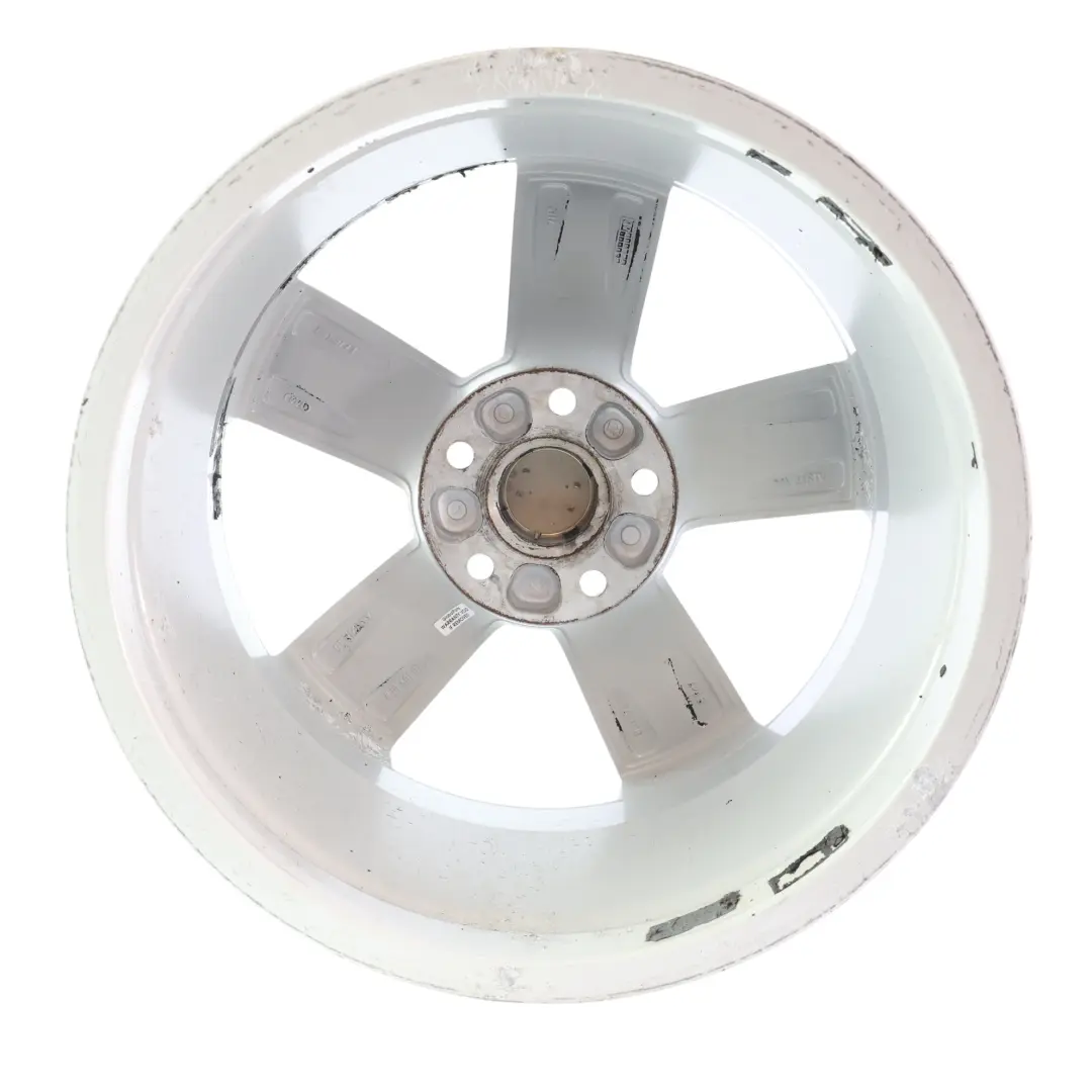 Mk2 8J Silver Alloy Wheel Rim 17" ET:47 8J Star Spoke to Audi TT with Part number 8J0601025C Audi TT Mk2 8J Silver Alloy Wheel Rim 17" ET:47 8J Star Spoke - SKU 8J0601025C-3 - Part number 8J0601025C