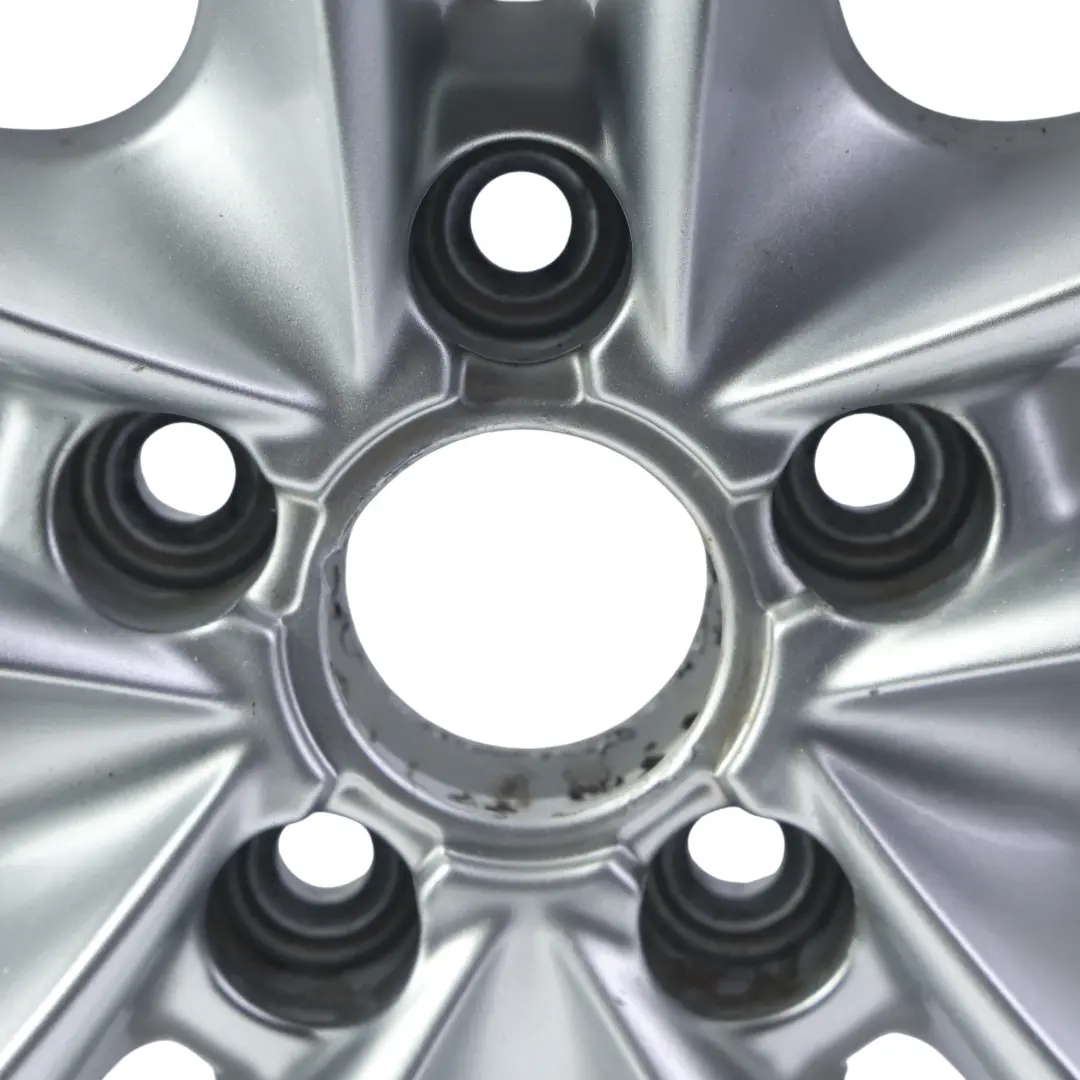 Audi TT Mk2 8J Silver Alloy Wheel Rim 18" 9J ET:52 Double Star Spoke - SKU 8J0601025S-1 - Part number 8J0601025S