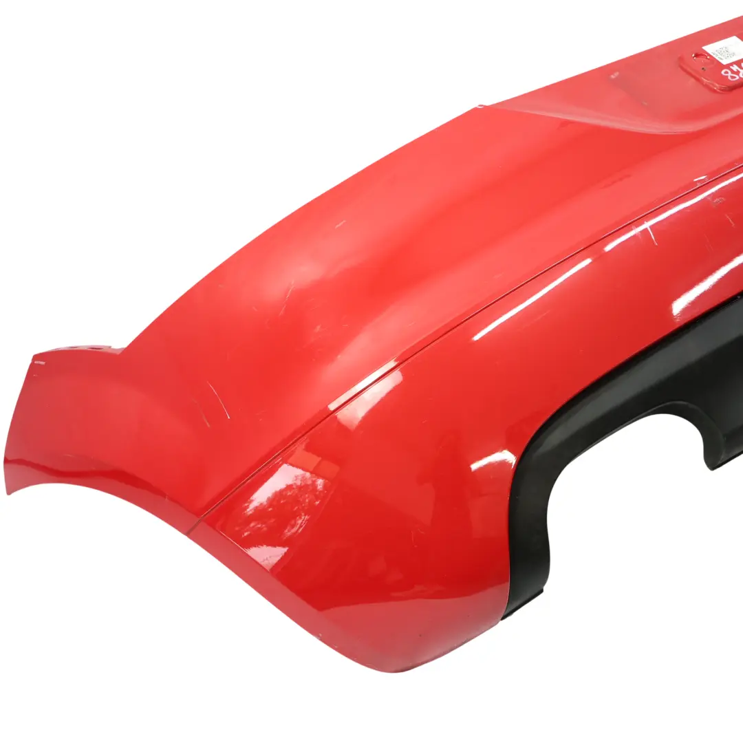 Audi TT 8J Zderzak Tylny Brilliant Red Czerwony - Y3J - SKU 8J0807303-BRR - Numer Części 8J0807303