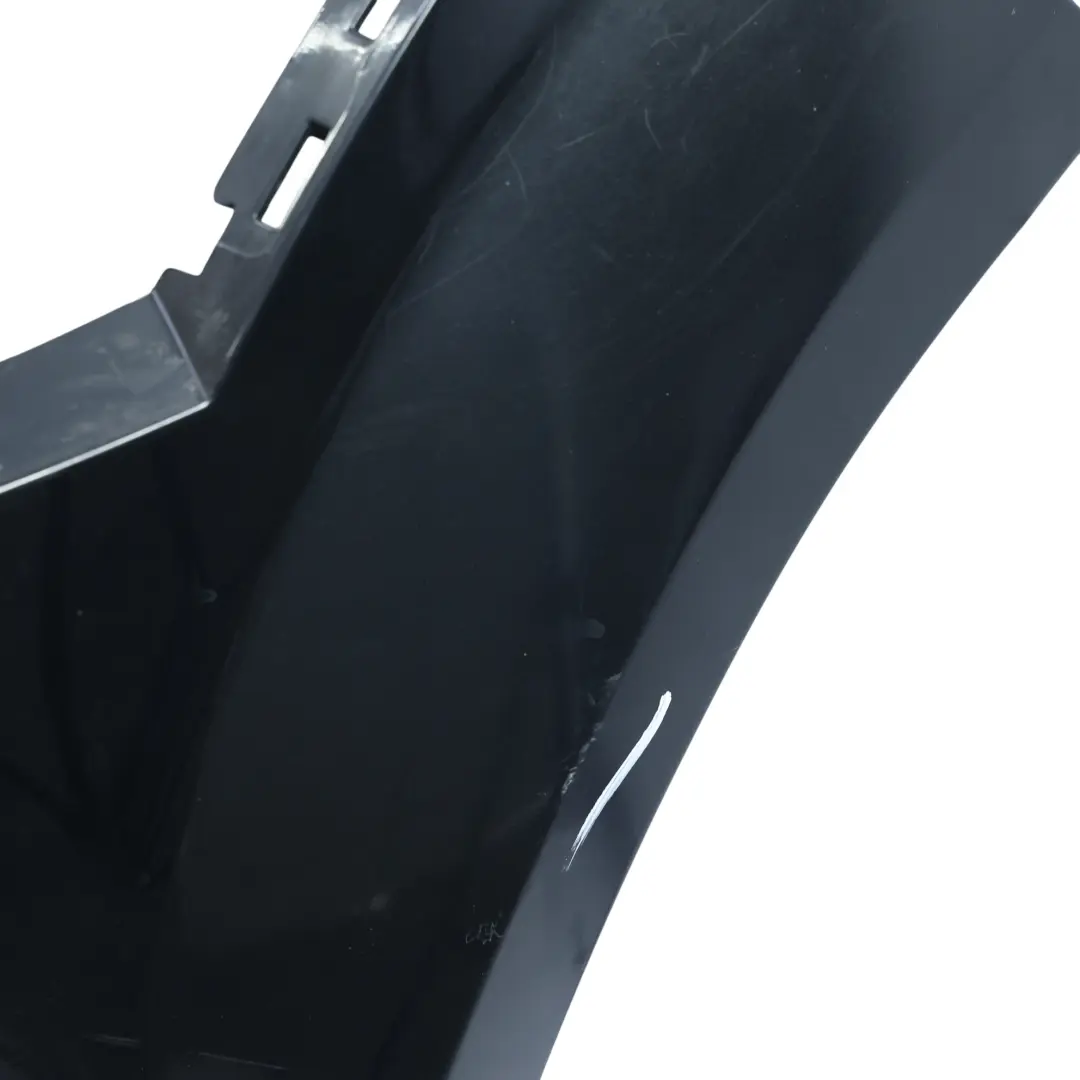 Audi TT TTS 8J Rear Bumper Trim Panel Covering Phantom Black - Z9Y - SKU 8J0807303D-PHB - Part number 8J0807303D