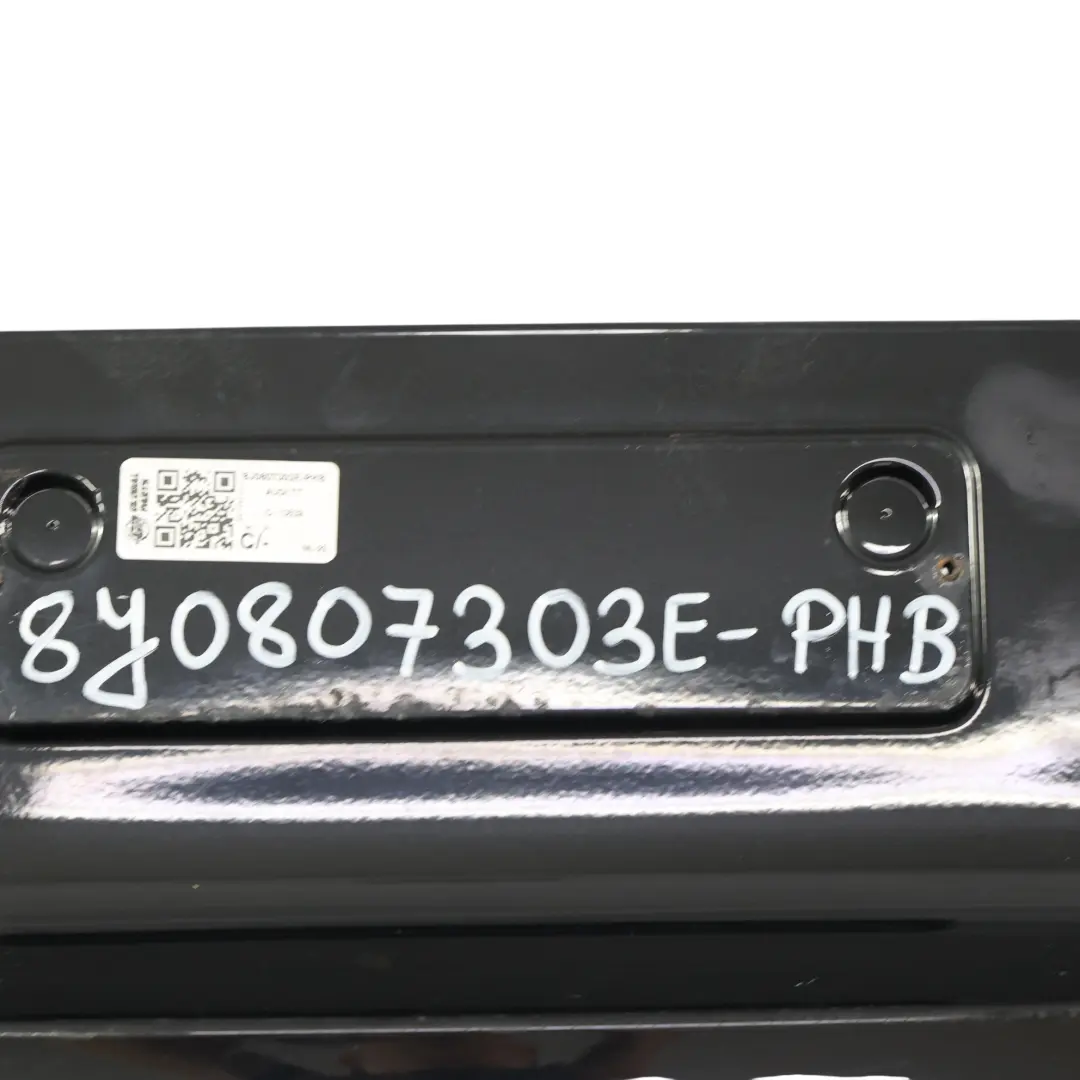 Audi TT 8J Rear Bumper Trim Panel Covering Phantom Black - Z9Y - SKU 8J0807303E-PHB - Part number 8J0807303E