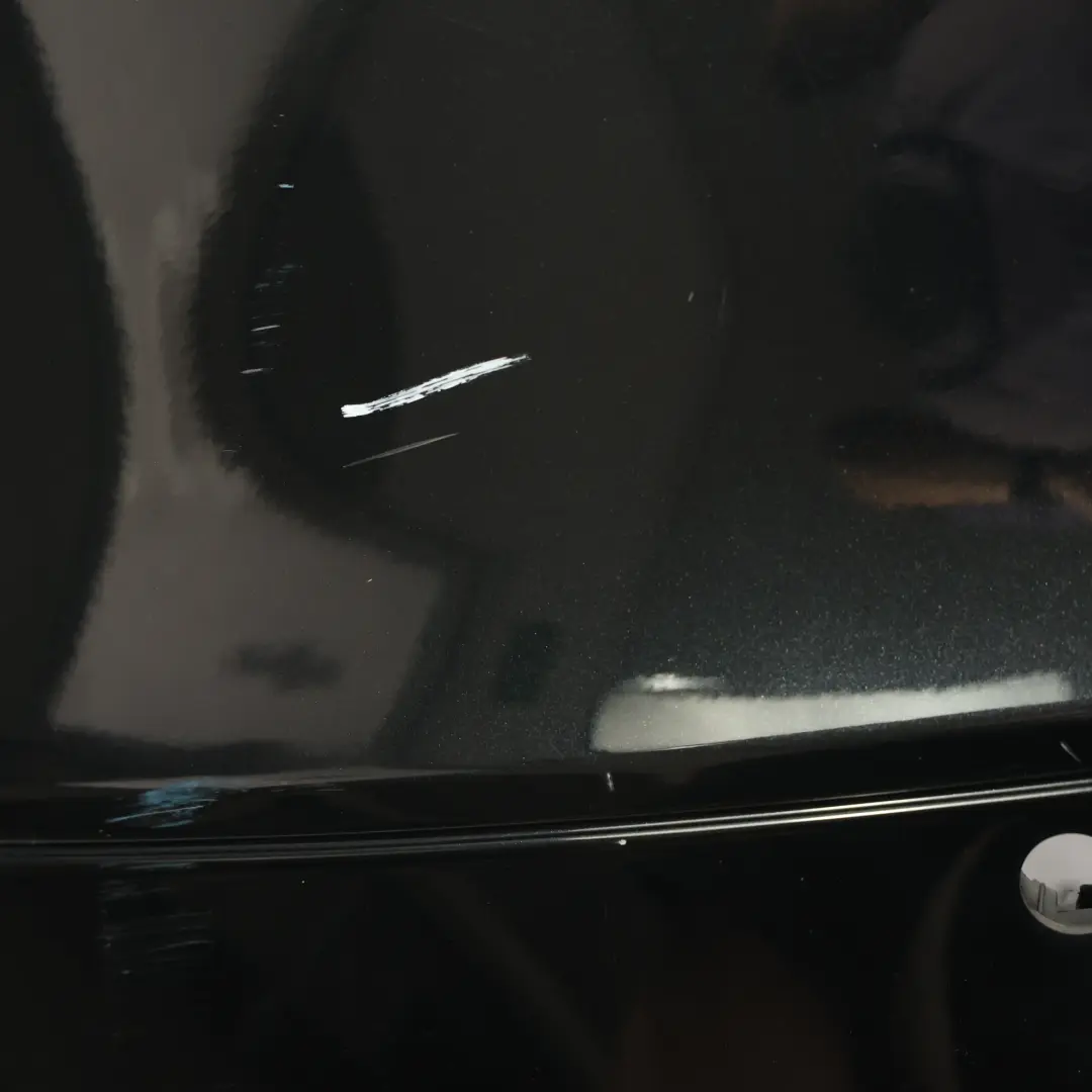 Bumper Trim Panel Covering Phantom Black - Z9Y to Audi TT 8J Rear with Part number 8J0807303E Audi TT 8J Rear Bumper Trim Panel Covering Phantom Black - Z9Y - SKU 8J0807303E-PHB - Part number 8J0807303E