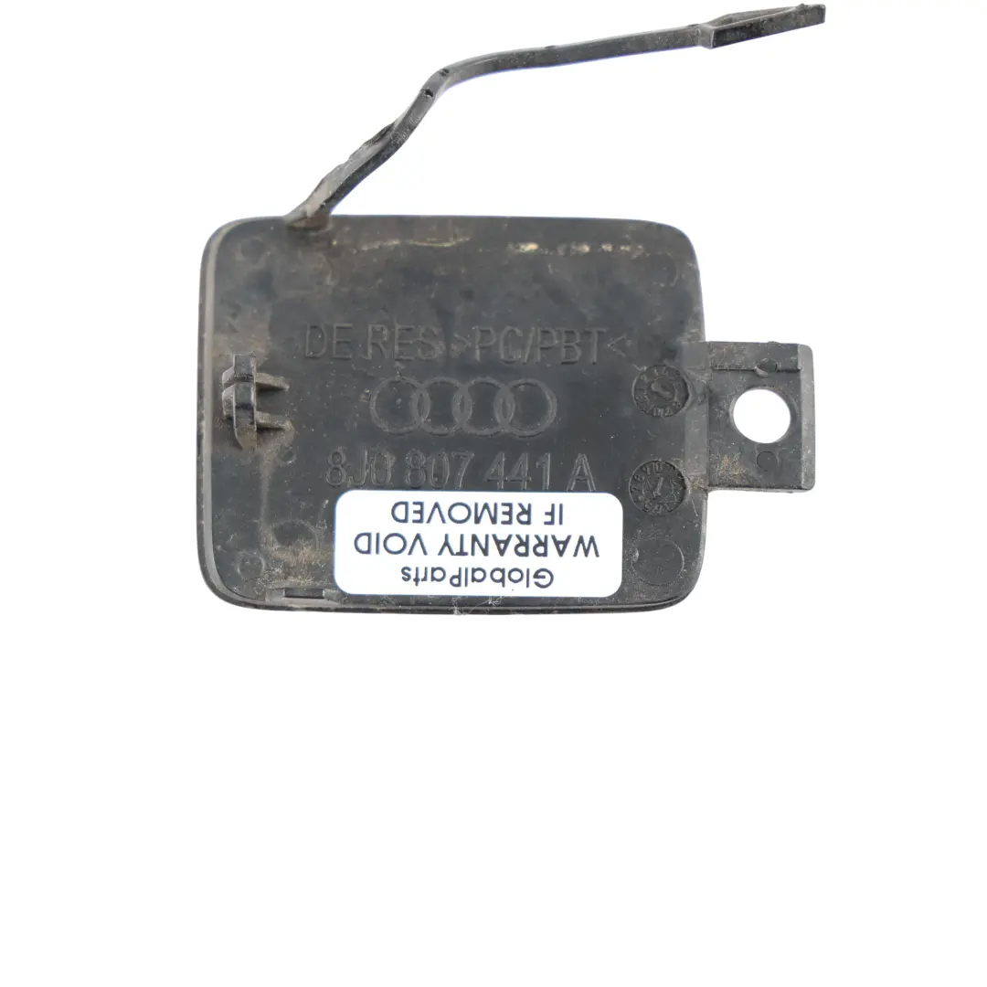 Audi TT 8J Tapa Gancho Remolque Parachoques Trasero Gris Daytona - SKU 8J0807441A-DGR - Número de pieza 8J0807441A
