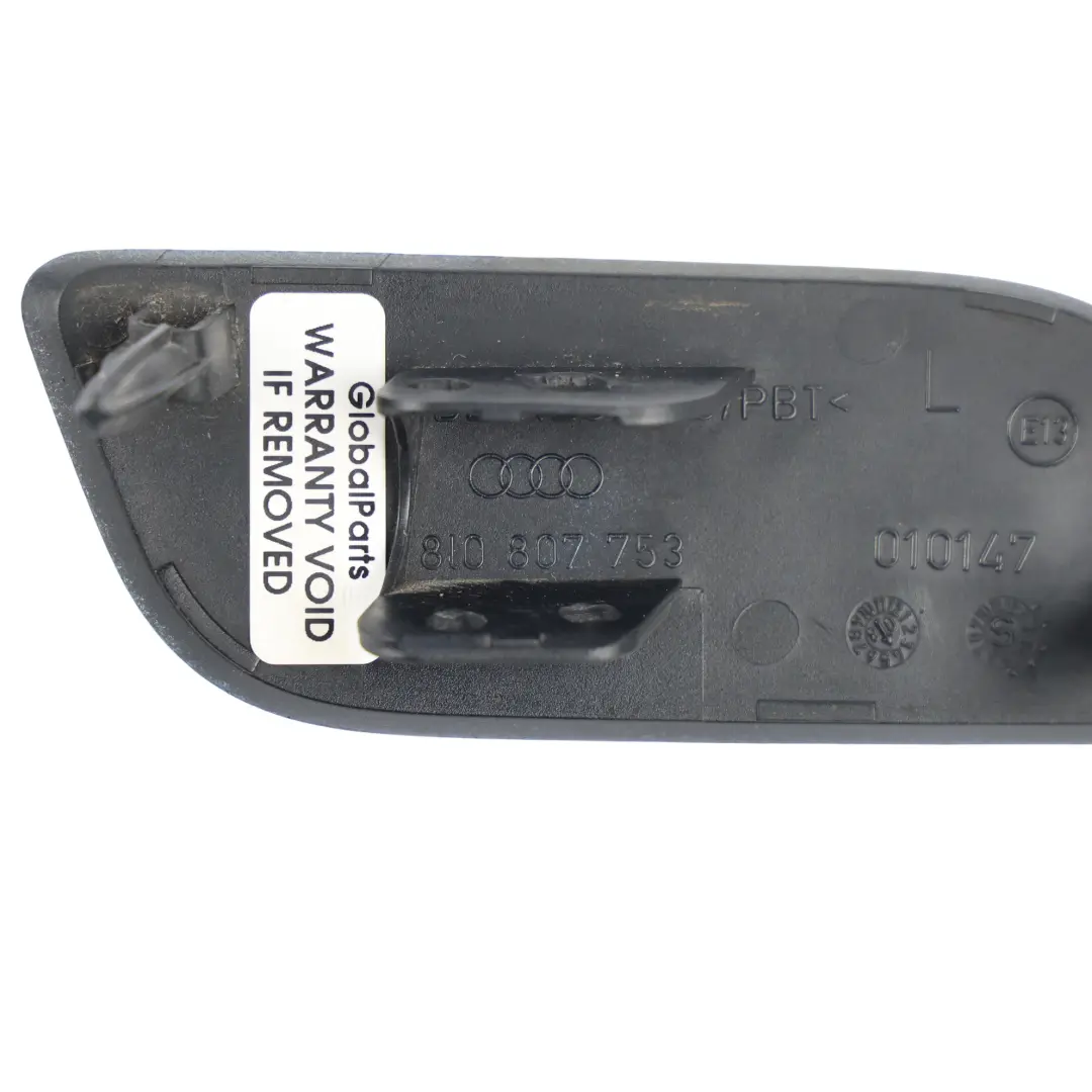 Scheinwerfer Waschdüsenabdeckung Links Aruba Blau Perl X5V für Audi TT 8J mit Teilenummer 8J0807753 Audi TT 8J Scheinwerfer Waschdüsenabdeckung Links Aruba Blau Perl X5V - SKU 8J0807753-ARB - Teilenummer 8J0807753