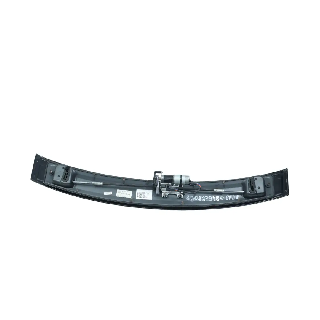 Spoiler Wing Phantom Black - Z9Y to Audi TT 8J Rear Tailgate Motor with Part number 8J0827948C Audi TT 8J Rear Tailgate Motor Spoiler Wing Phantom Black - Z9Y - SKU 8J0827948C-PHB1 - Part number 8J0827948C