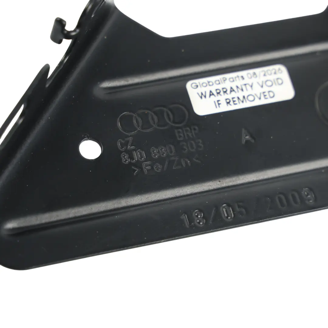 Audi TT 8J Supporto Piastra Fissaggio Modulo Aria Sinistro - SKU 8J0880303A - Numero di parte 8J0880303A