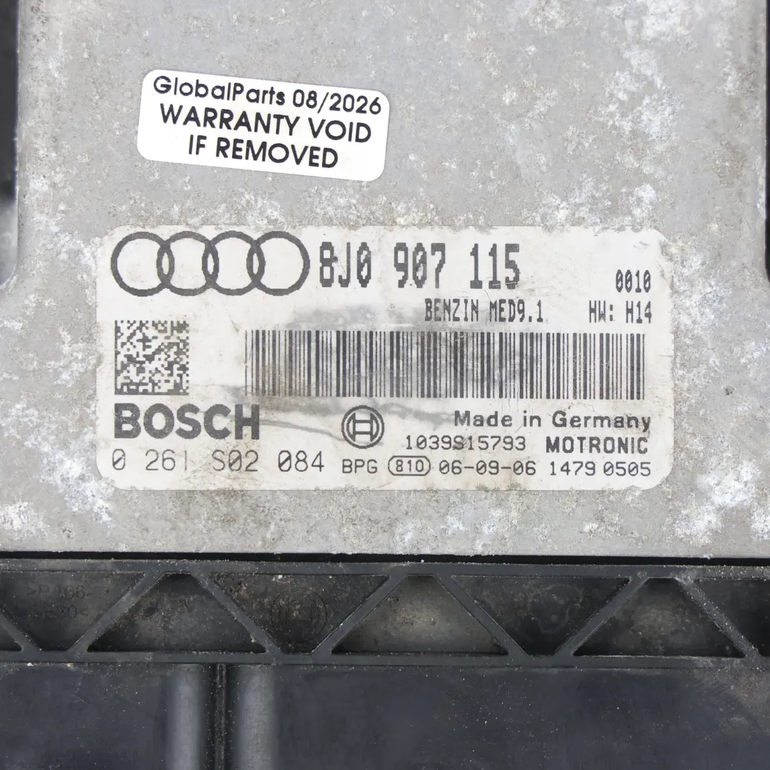 BWA 200HP Engine Control Unit ECU Manual Kit to Audi TT 8J 2.0 TFSI with Part number 8J0907115 Audi TT 8J 2.0 TFSI BWA 200HP Engine Control Unit ECU Manual Kit - SKU 8J0907115-2 - Part number 8J0907115