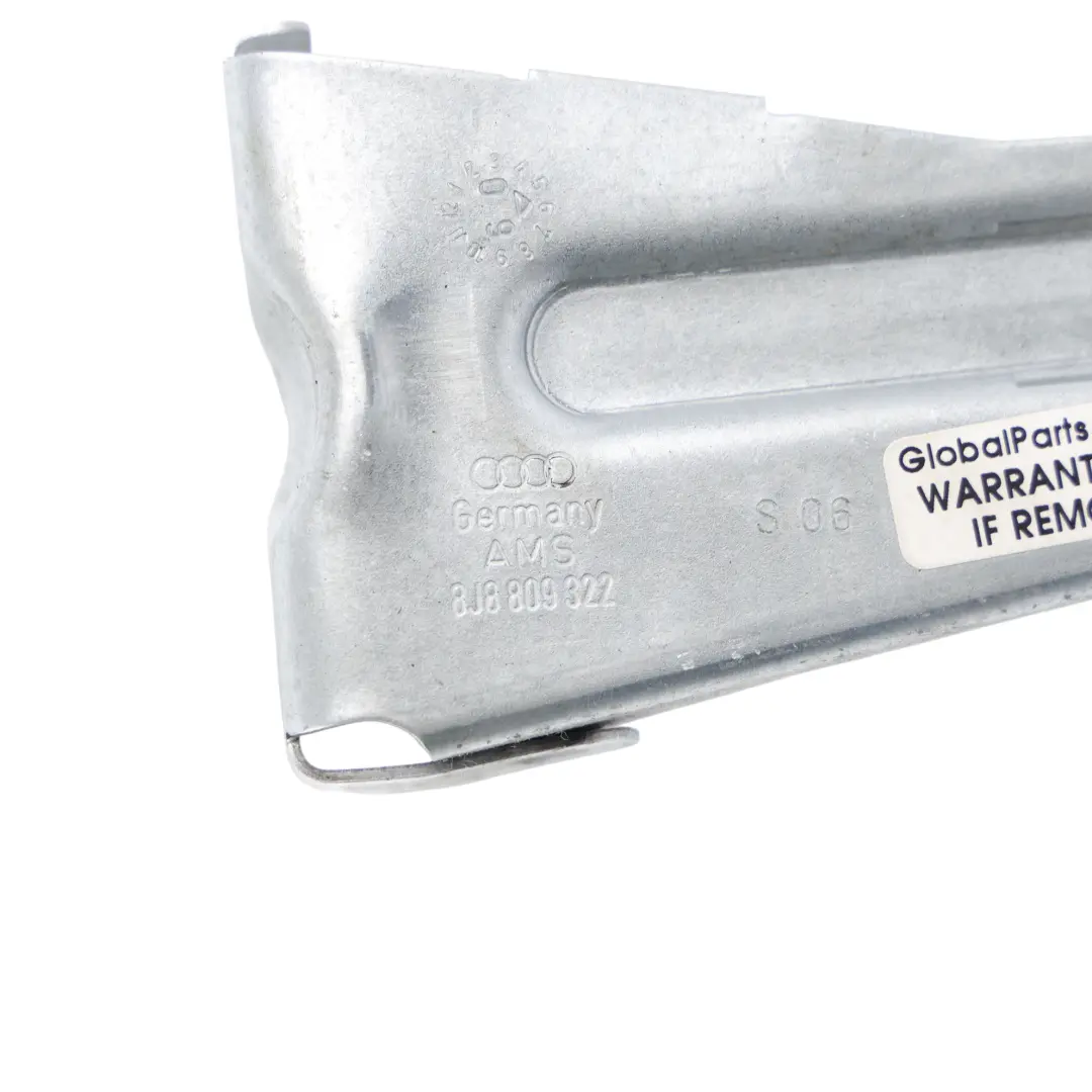 Side Panel Mount Bracket Holder Support Right O/S Side to Audi TT 8J with Part number 8J8809322 Audi TT 8J Side Panel Mount Bracket Holder Support Right O/S Side - SKU 8J8809322 - Part number 8J8809322