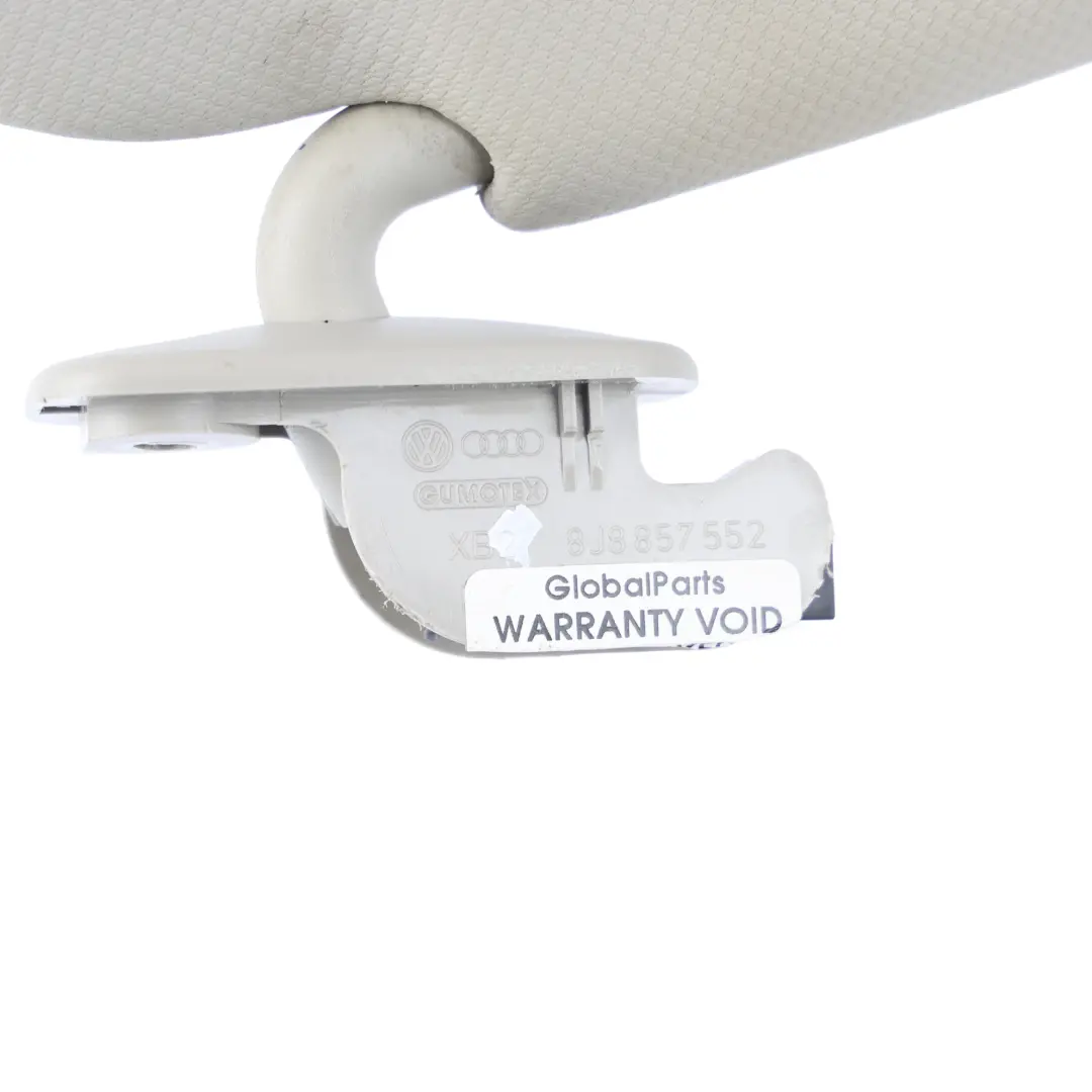 Audi TT 8J Sonnenblende Abdeckung Spiegel Panel Grau Rechts - SKU 8J8857552-1 - Teilenummer 8J8857552