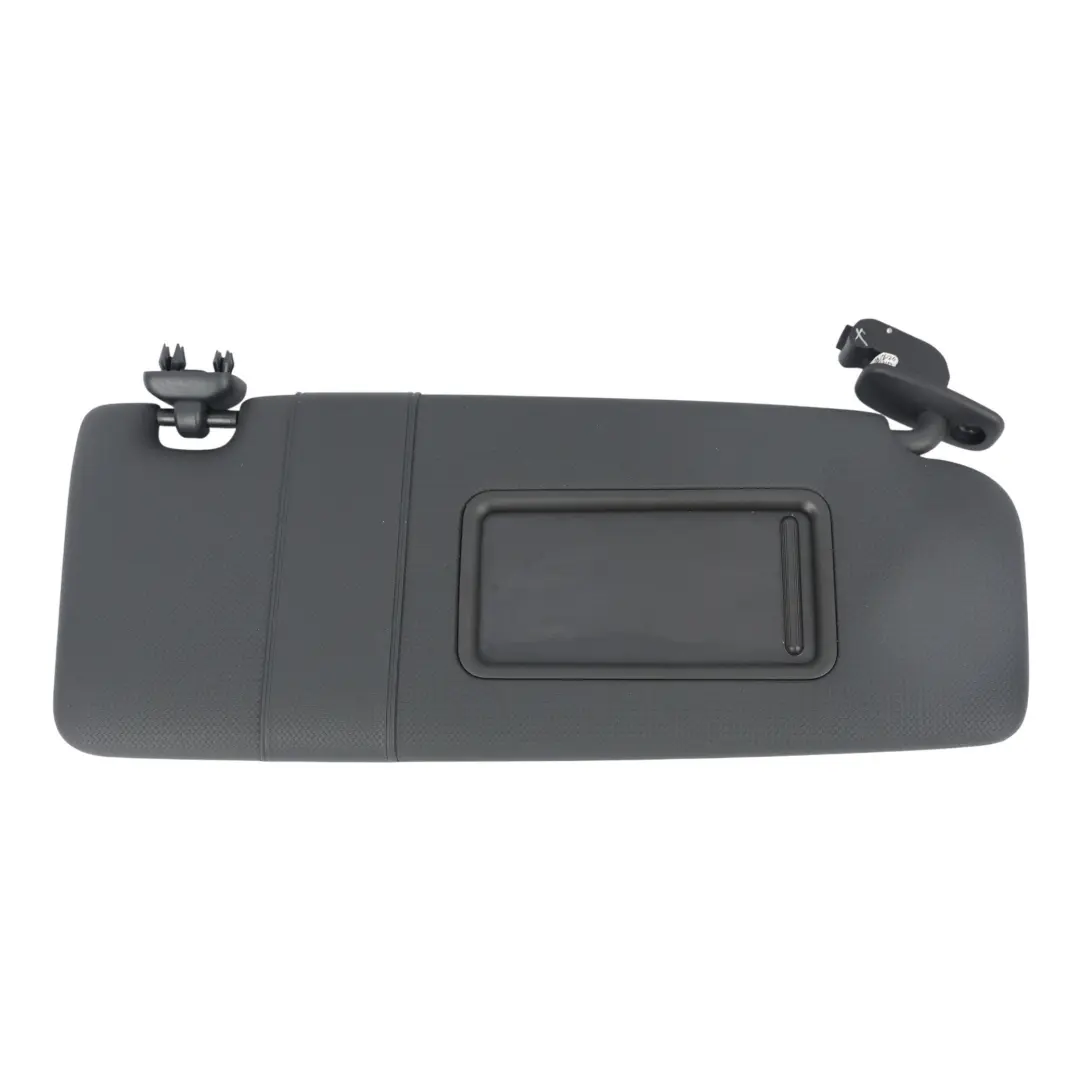 Front Sun Visor Shade Cover Panel Right O/S Black to Audi TT 8J with Part number 8J8857552 Audi TT 8J Front Sun Visor Shade Cover Panel Right O/S Black - SKU 8J8857552-2 - Part number 8J8857552