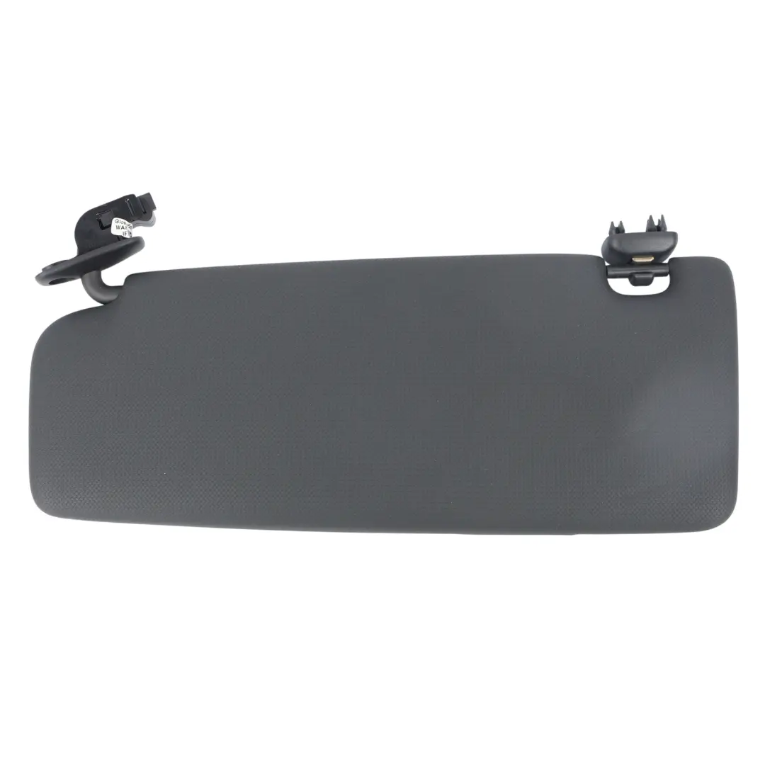 Audi TT 8J Front Sun Visor Shade Cover Panel Right O/S Black - SKU 8J8857552-2 - Part number 8J8857552