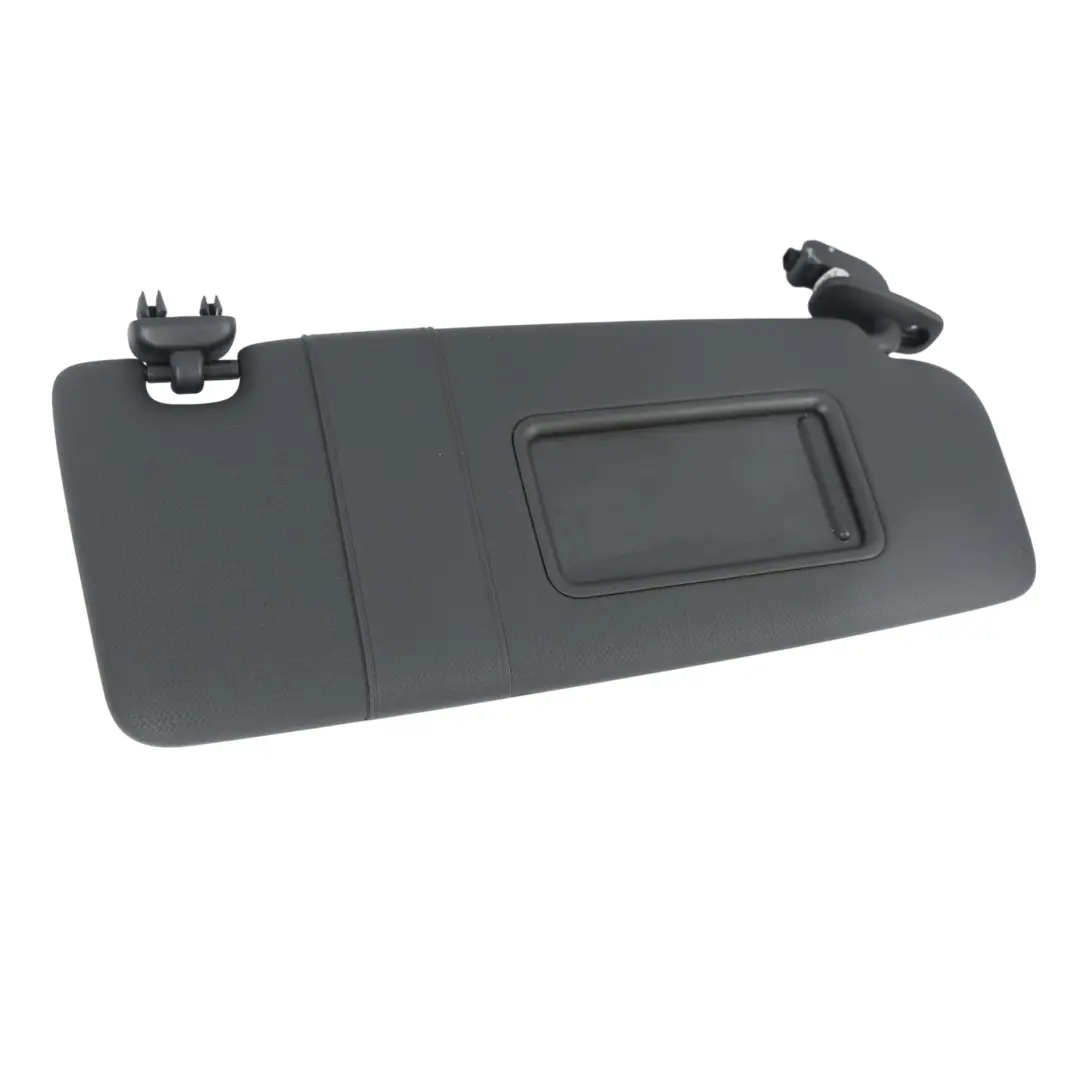 Front Sun Visor Shade Cover Panel Right O/S Black to Audi TT 8J with Part number 8J8857552 Audi TT 8J Front Sun Visor Shade Cover Panel Right O/S Black - SKU 8J8857552-2 - Part number 8J8857552