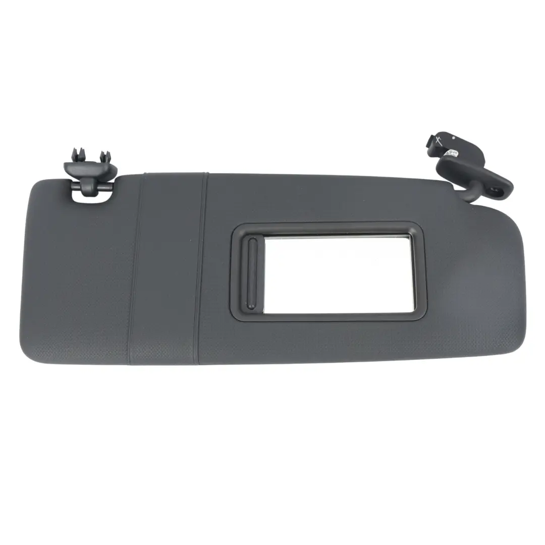 Front Sun Visor Shade Cover Panel Right O/S Black to Audi TT 8J with Part number 8J8857552 Audi TT 8J Front Sun Visor Shade Cover Panel Right O/S Black - SKU 8J8857552-2 - Part number 8J8857552