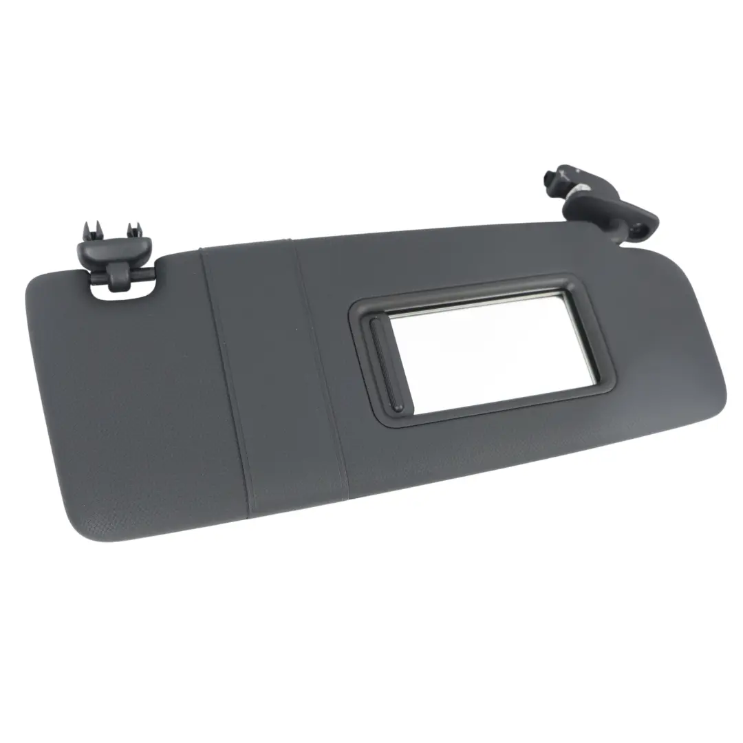 Audi TT 8J Front Sun Visor Shade Cover Panel Right O/S Black - SKU 8J8857552-2 - Part number 8J8857552