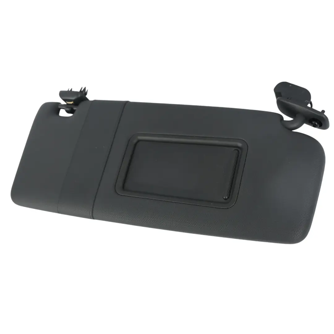 Audi TT 8J Sun Visor Cover MIrror Panel Grey Front Right O/S Black H - SKU 8J8857552-3 - Part number 8J8857552