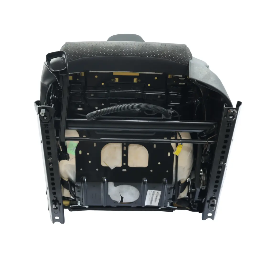 Front Left N/S S-Line Heated Leather Alcantara Black Silver to Audi TT 8J Seat with Part number 8J8881805T Audi TT 8J Seat Front Left N/S S-Line Heated Leather Alcantara Black Silver - SKU 8J8881805T-2 - Part number 8J8881805T