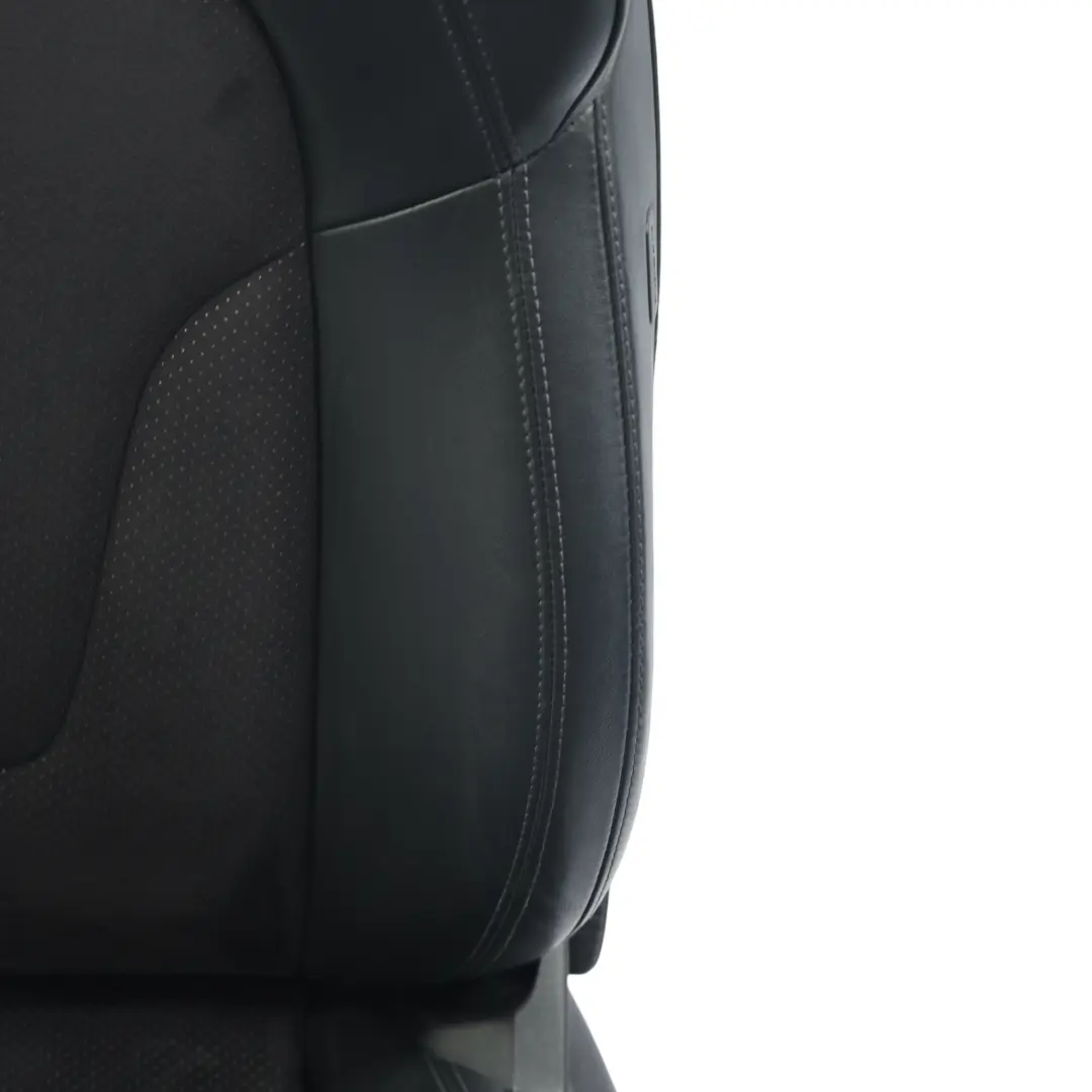 Front Left N/S S-Line Heated Leather Alcantara Black Silver to Audi TT 8J Seat with Part number 8J8881805T Audi TT 8J Seat Front Left N/S S-Line Heated Leather Alcantara Black Silver - SKU 8J8881805T-2 - Part number 8J8881805T