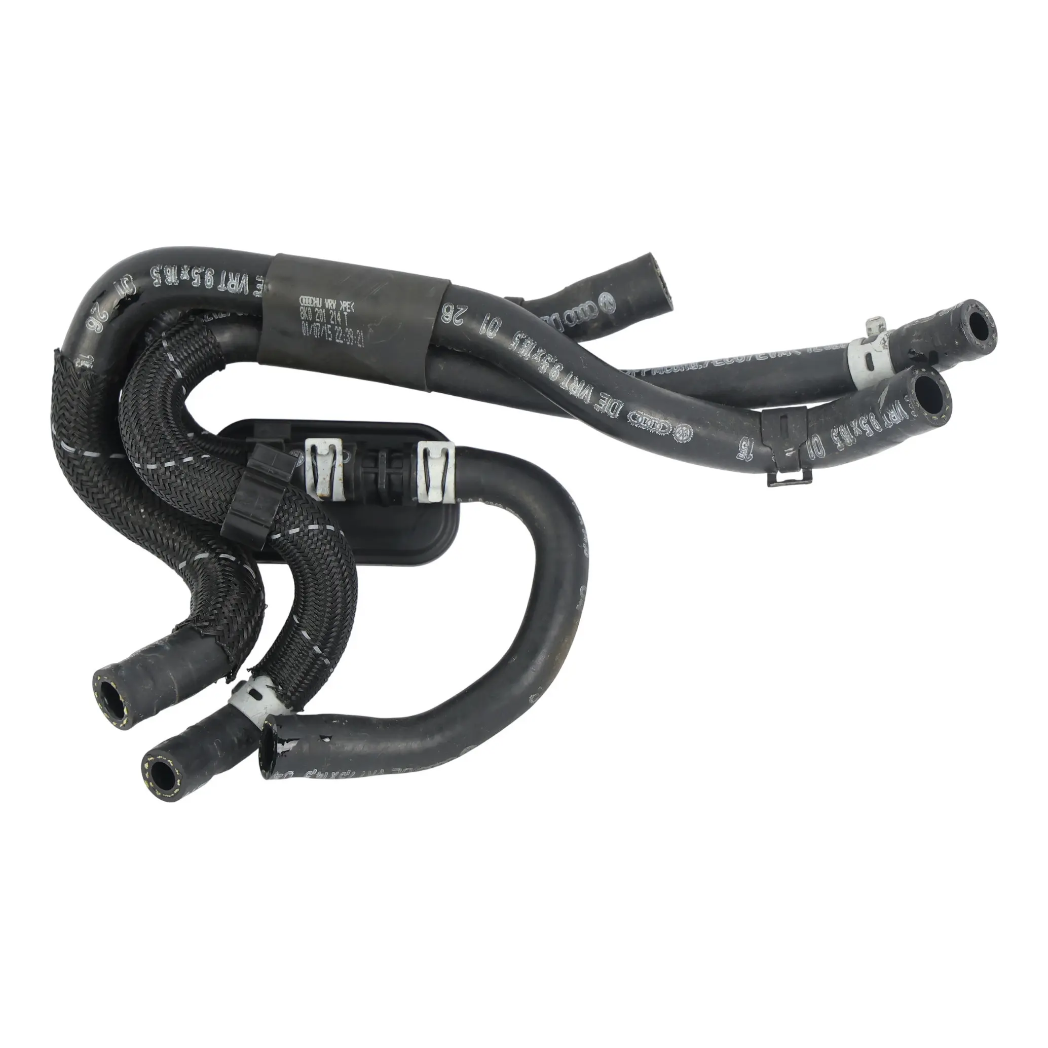 Audi A4 B8 A5 8T Fuel Pipe Hose Line 2.0 TDI CNHA 8K0201214T
