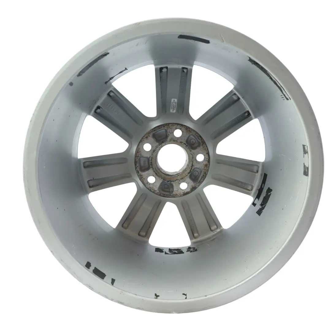 Audi A4 B8 A5 8T Argento Cerchio in lega 17" ET:45 7,5J 8K0601025B - SKU 8K0601025B-2 - Numero di parte 8K0601025B-2