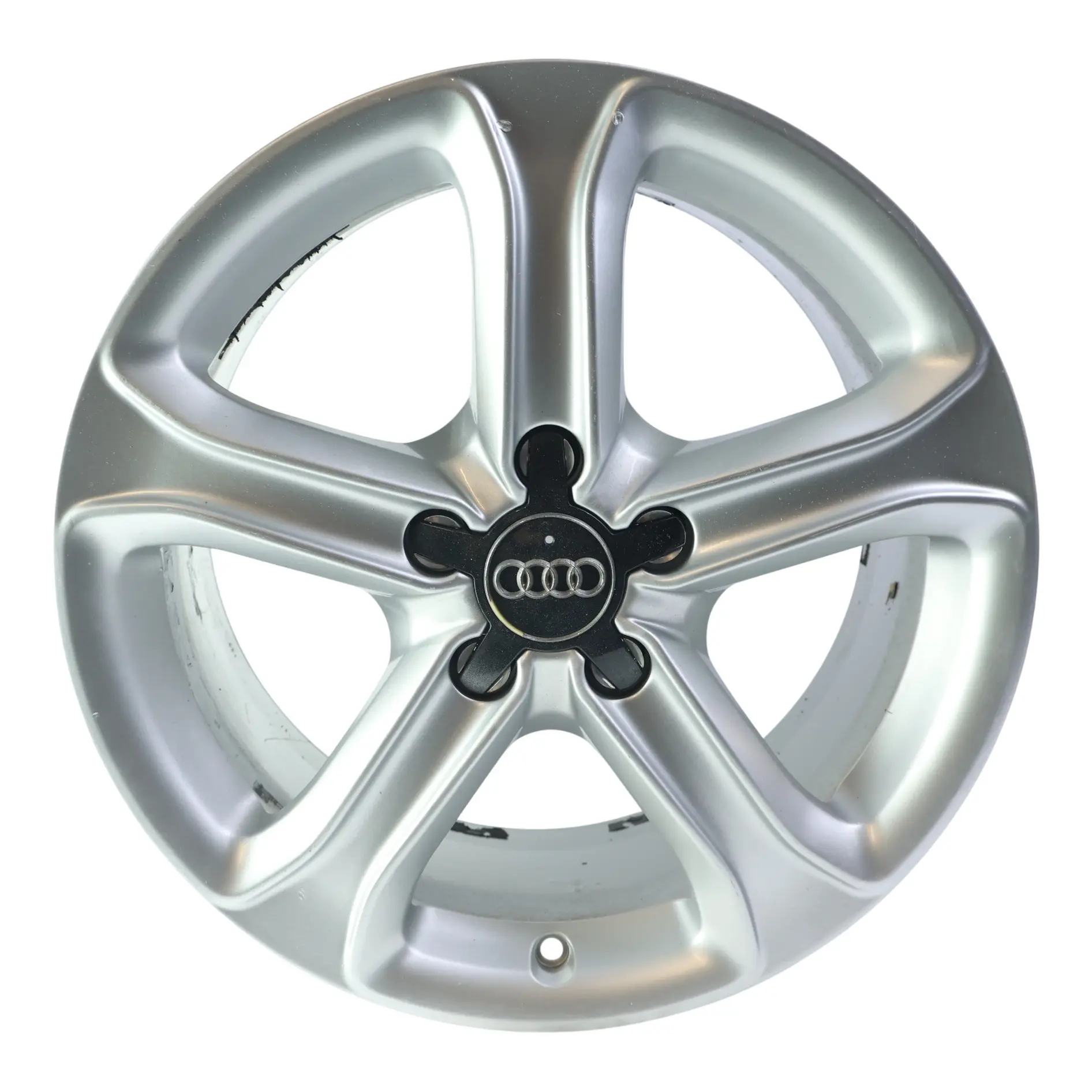 Audi A4 B8 8K Jante En Alliage Argenté 17" ET:45 7,5J Rayons Étoile 8K0601025CE