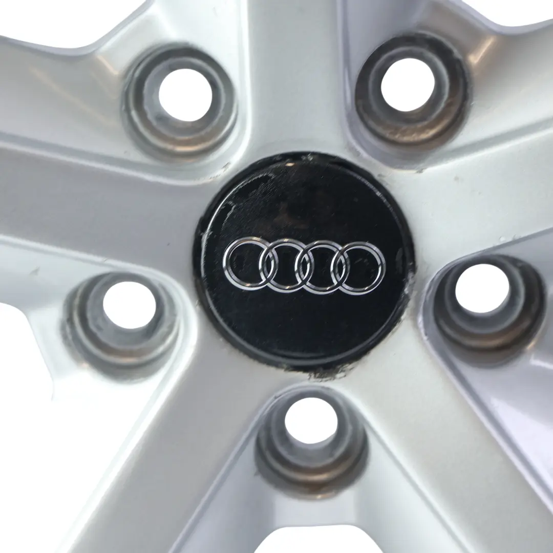 Audi A4 B8 Silberne Alufelge 18" ET:47 8J Sternspeiche - SKU 8K0601025Q-1 - Teilenummer 8K0601025Q