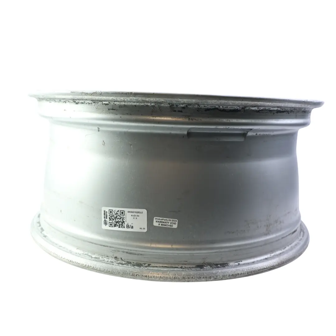 Audi A4 B8 Silberne Alufelge 18" ET:47 8J Stern Speiche - SKU 8K0601025Q-2 - Teilenummer 8K0601025Q