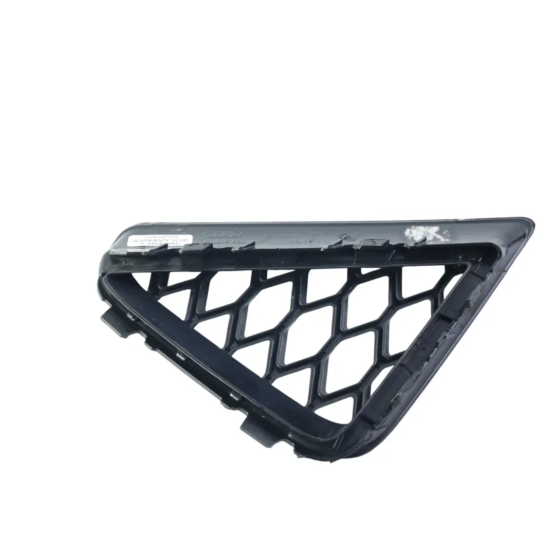Front Bumper Fog Light Grille Trim Panel Right O/S to Audi RS4 B8 with Part number 8K0807680 Audi RS4 B8 Front Bumper Fog Light Grille Trim Panel Right O/S - SKU 8K0807680 - Part number 8K0807680