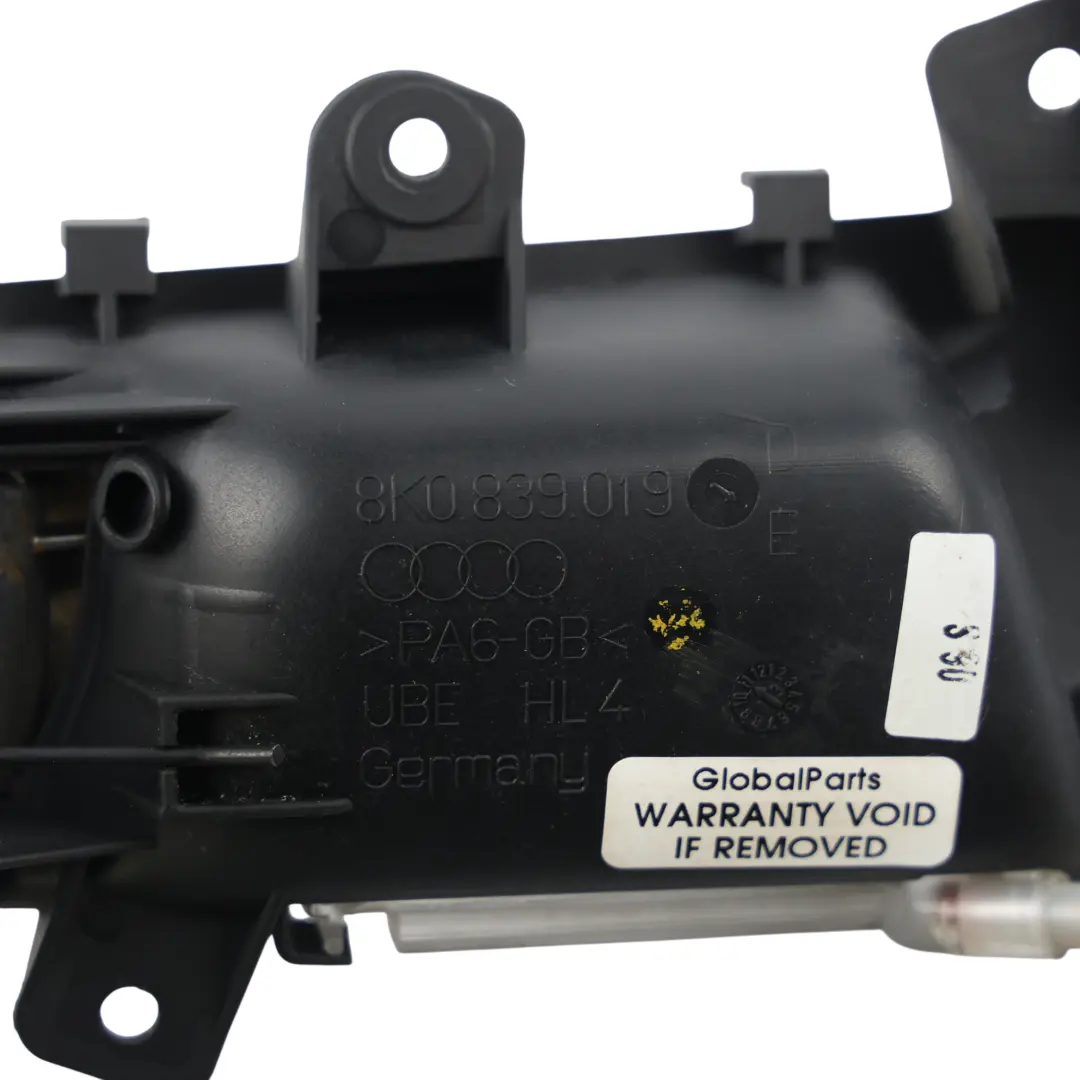Audi A4 B8 Maniglia Porta Posteriore Sinistra Argento - SKU 8K0839019E - Numero di parte 8K0839019E