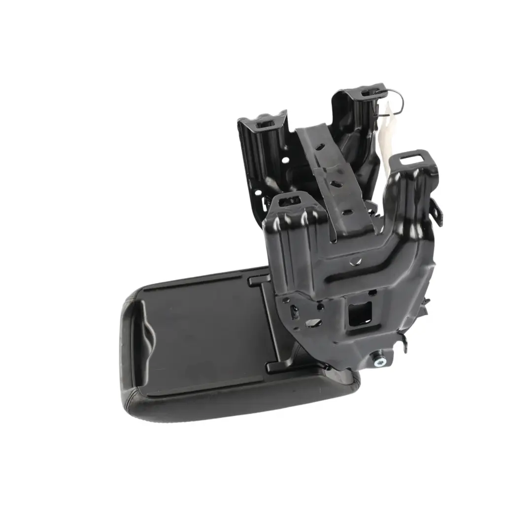 Audi S4 B8 Podłokietnik Schowek Konsoli Środkowej Czarna Skóra - SKU 8K0864207F - Numer Części 8K0864207F