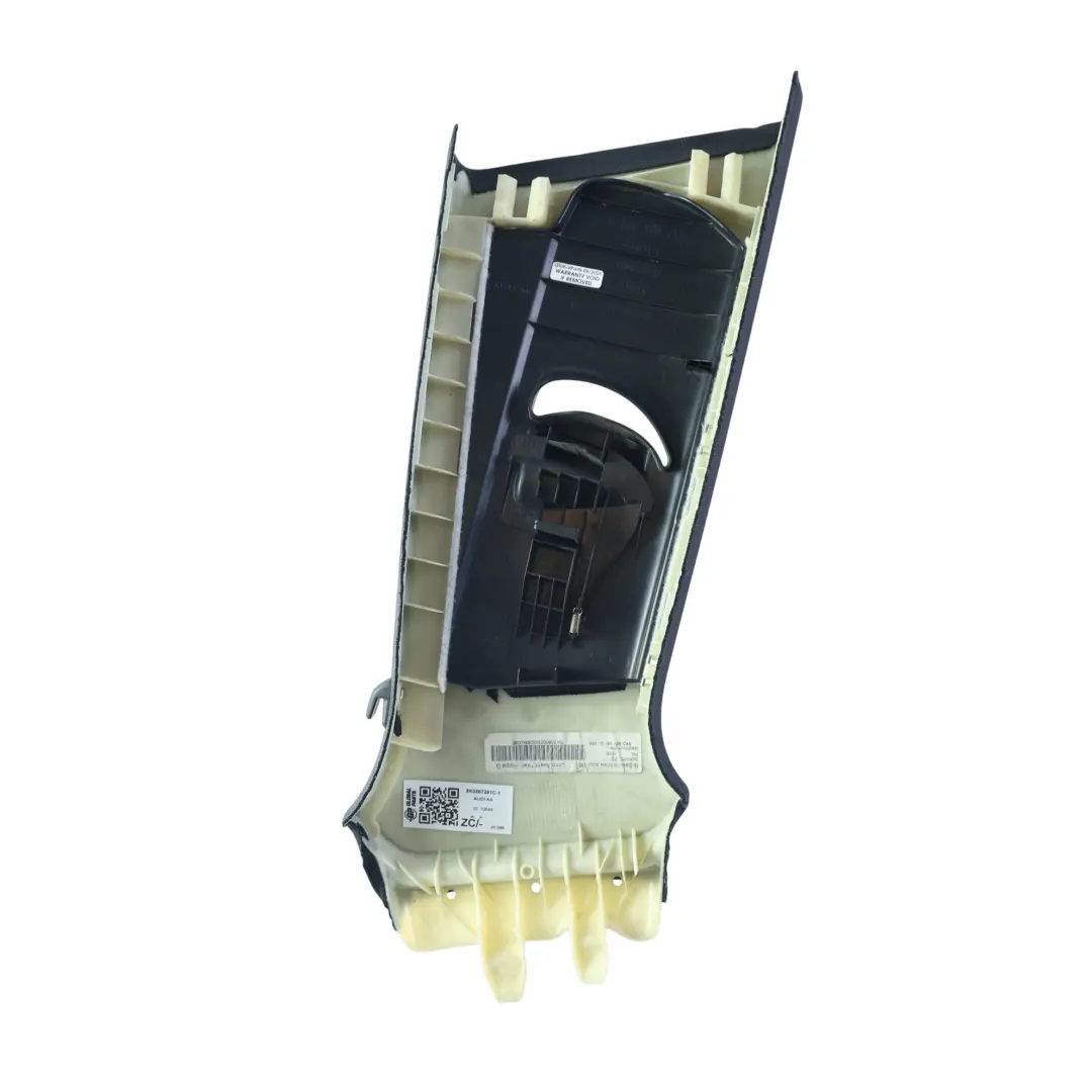 B-Pillar Column Trim Panel Covering Left N/S Black to Audi A4 B8 with Part number 8K0867281C Audi A4 B8 B-Pillar Column Trim Panel Covering Left N/S Black - SKU 8K0867281C-1 - Part number 8K0867281C