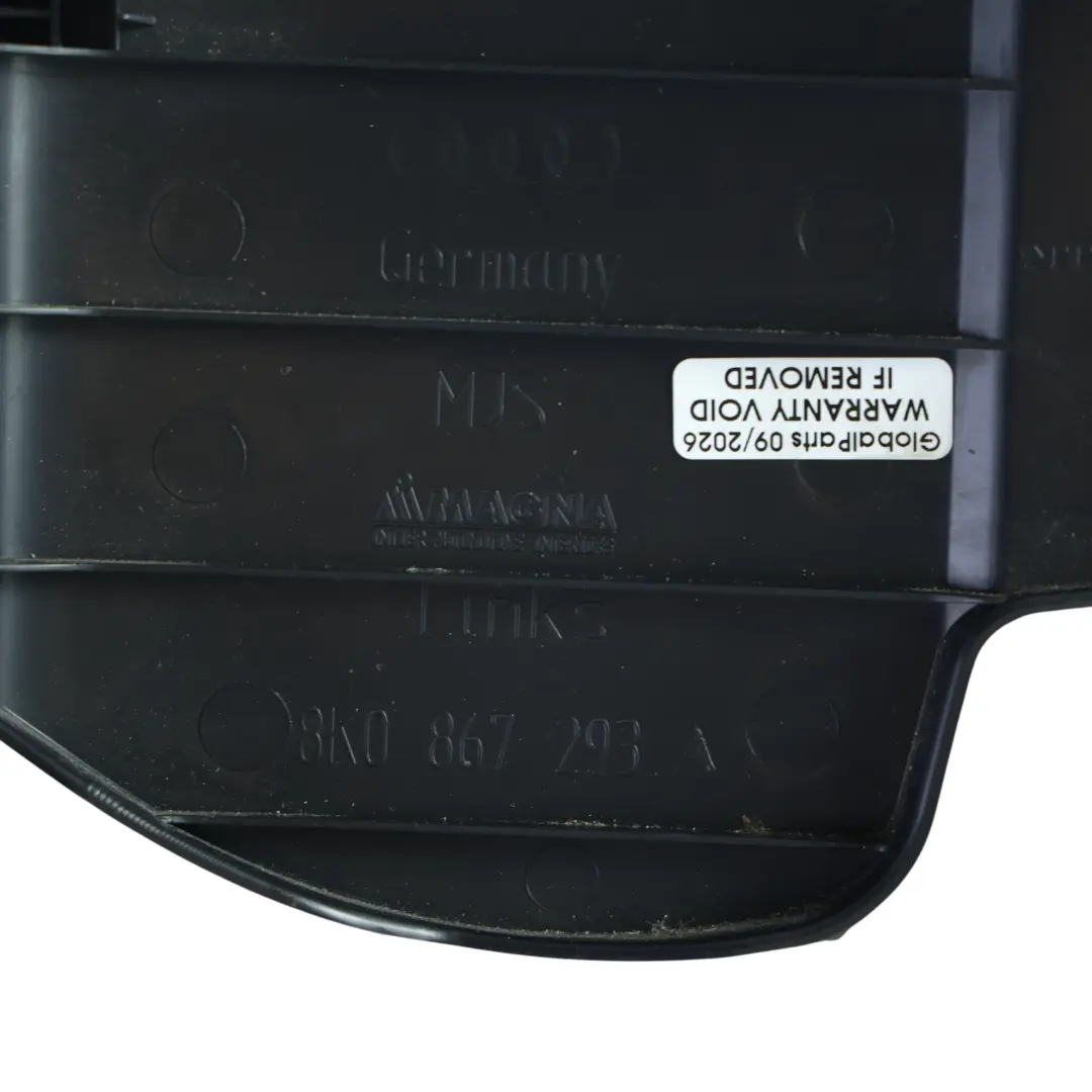 Audi A4 B8 B-Pillar Column Trim Panel Covering Left N/S Black - SKU 8K0867281C-1 - Part number 8K0867281C