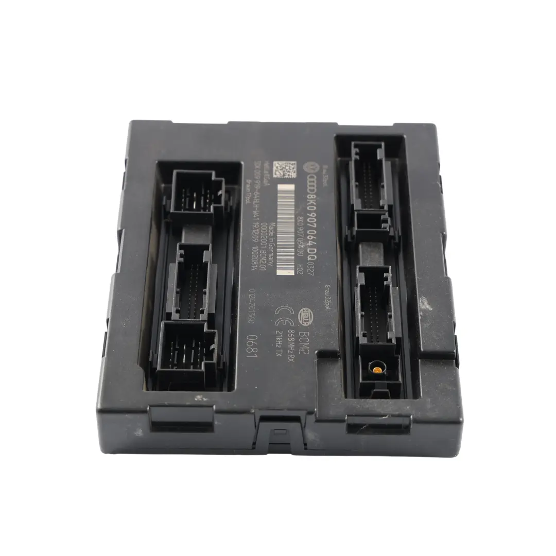 Audi Q5 8R Módulo Control Confort Carrocería BCM - SKU 8K0907064DQ - Número de pieza 8K0907064DQ
