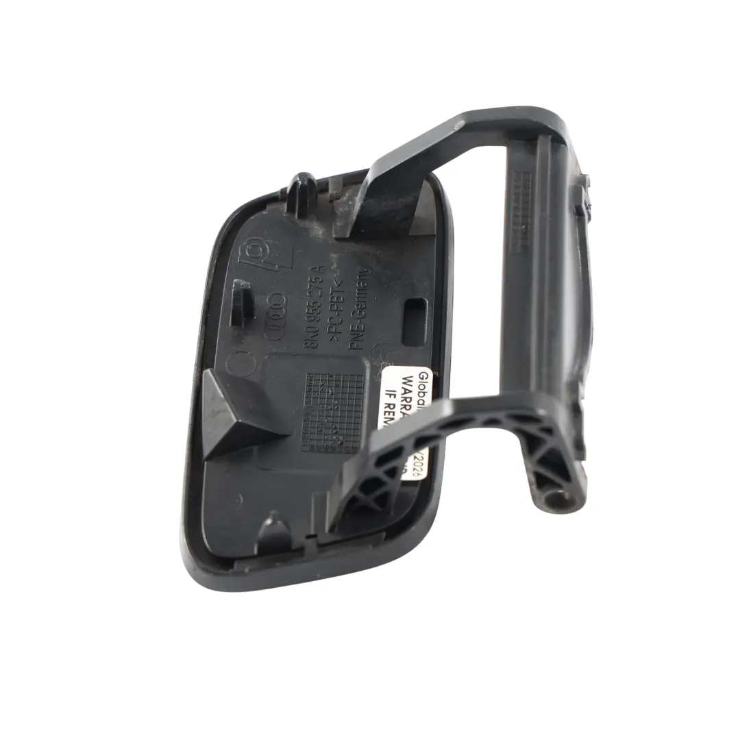 Scheinwerfer Waschanlage Kappe Links Phantomschwarz für Audi A4 B8 mit Teilenummer 8K0955275A Audi A4 B8 Scheinwerfer Waschanlage Kappe Links Phantomschwarz - SKU 8K0955275A-PHB - Teilenummer 8K0955275A
