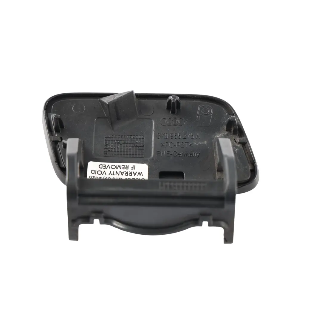 Audi A4 B8 Headlight Washer Cover Cap Trim Left N/S Phantom Black-Z9Y - SKU 8K0955275A-PHB - Part number 8K0955275A