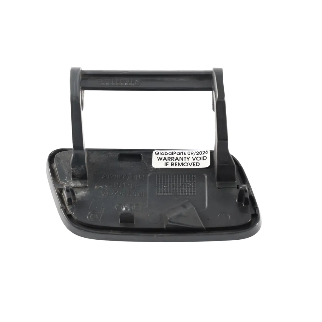 Headlight Washer Cover Cap Trim Left N/S Phantom Black-Z9Y to Audi A4 B8 with Part number 8K0955275A Audi A4 B8 Headlight Washer Cover Cap Trim Left N/S Phantom Black-Z9Y - SKU 8K0955275A-PHB - Part number 8K0955275A