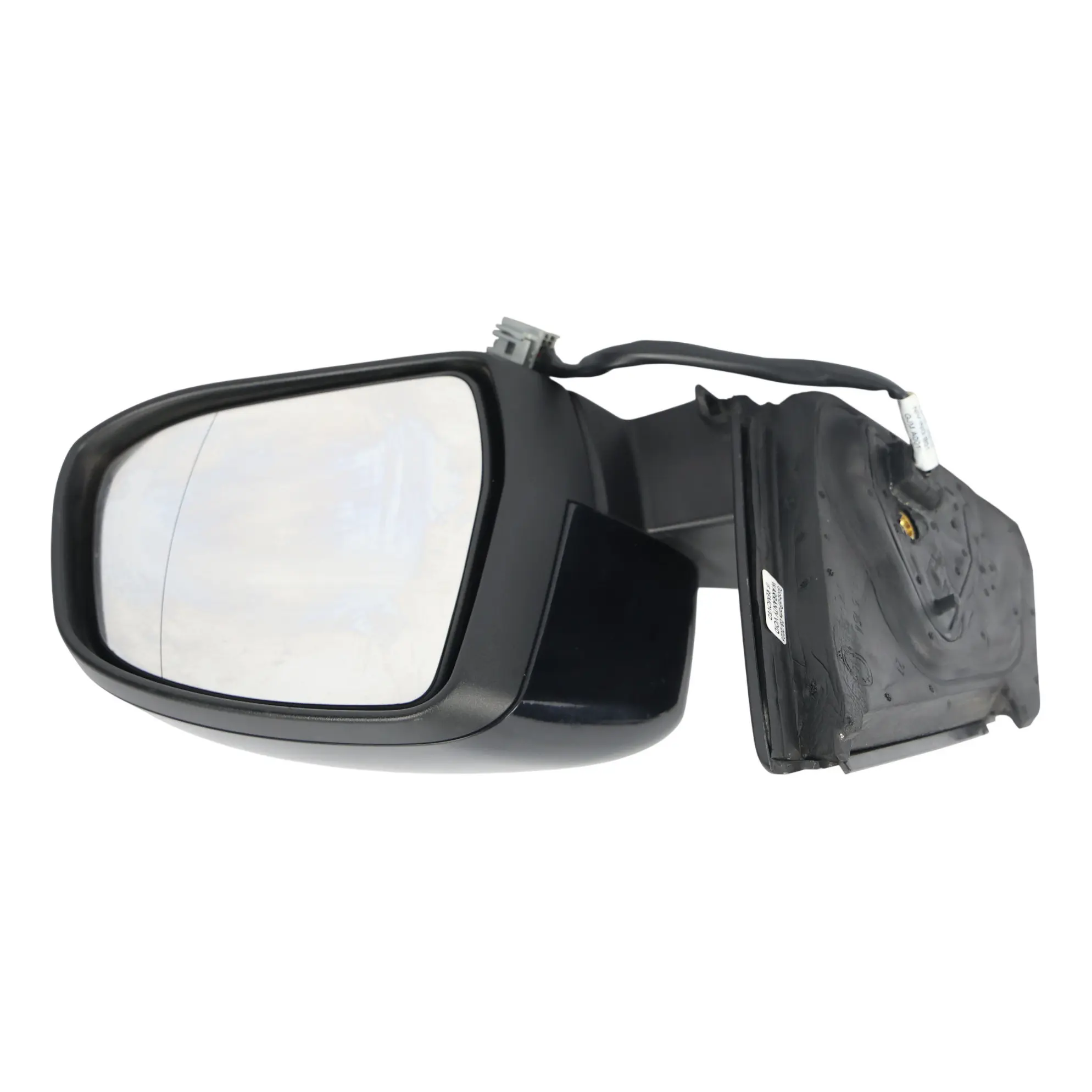 Ford Mondeo Mk4 Side View Mirror Power Fold Heated Right O/S Panther Black - D9