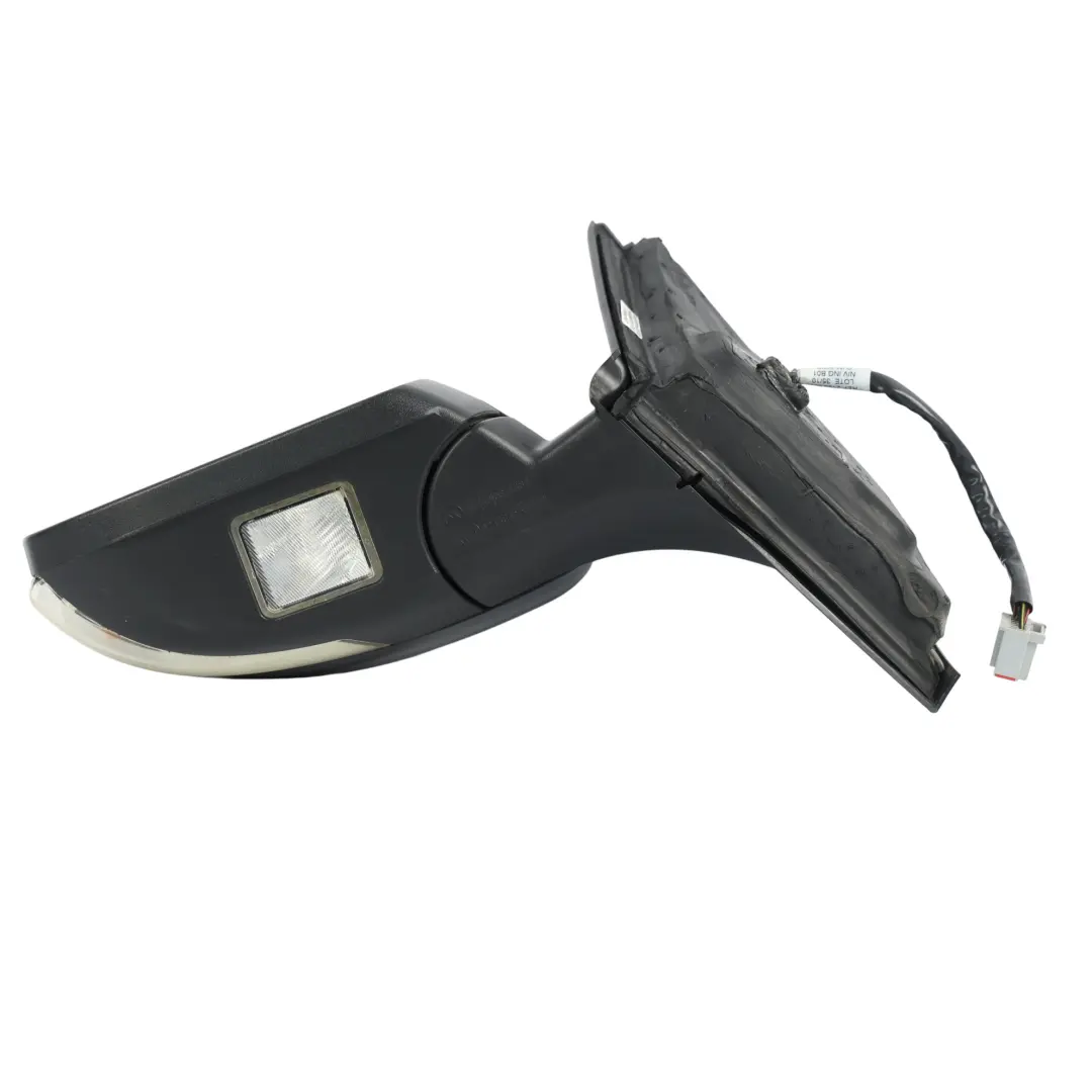 Ford Mondeo Mk4 Side View Mirror Power Fold Heated Left N/S Panther Black - D9 - SKU RHD-BS71-17683-VC-PBL - Part number BS71-17683-VC